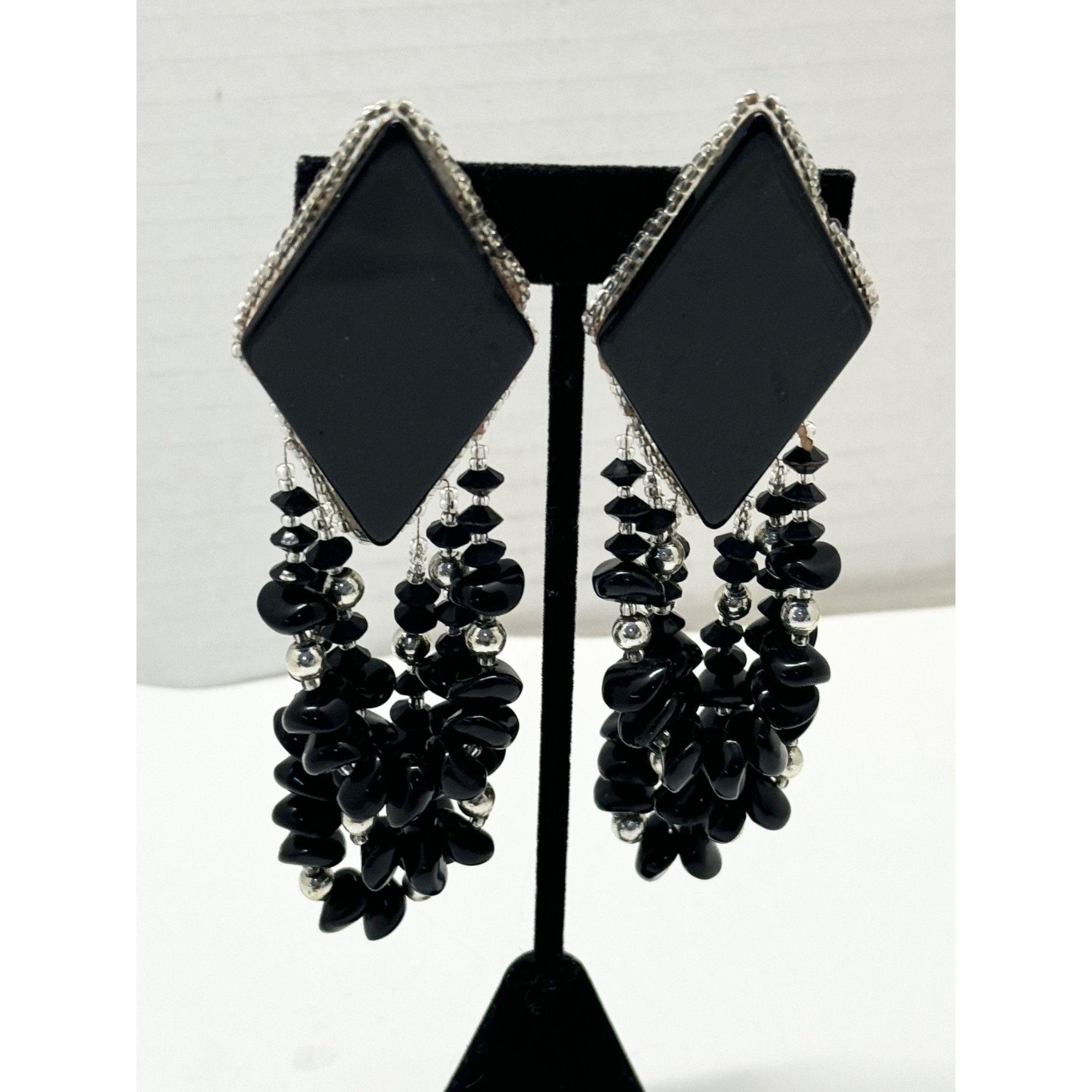 Vintage Vintage beaded tassel earrings Size ONE SIZE - 5 Thumbnail