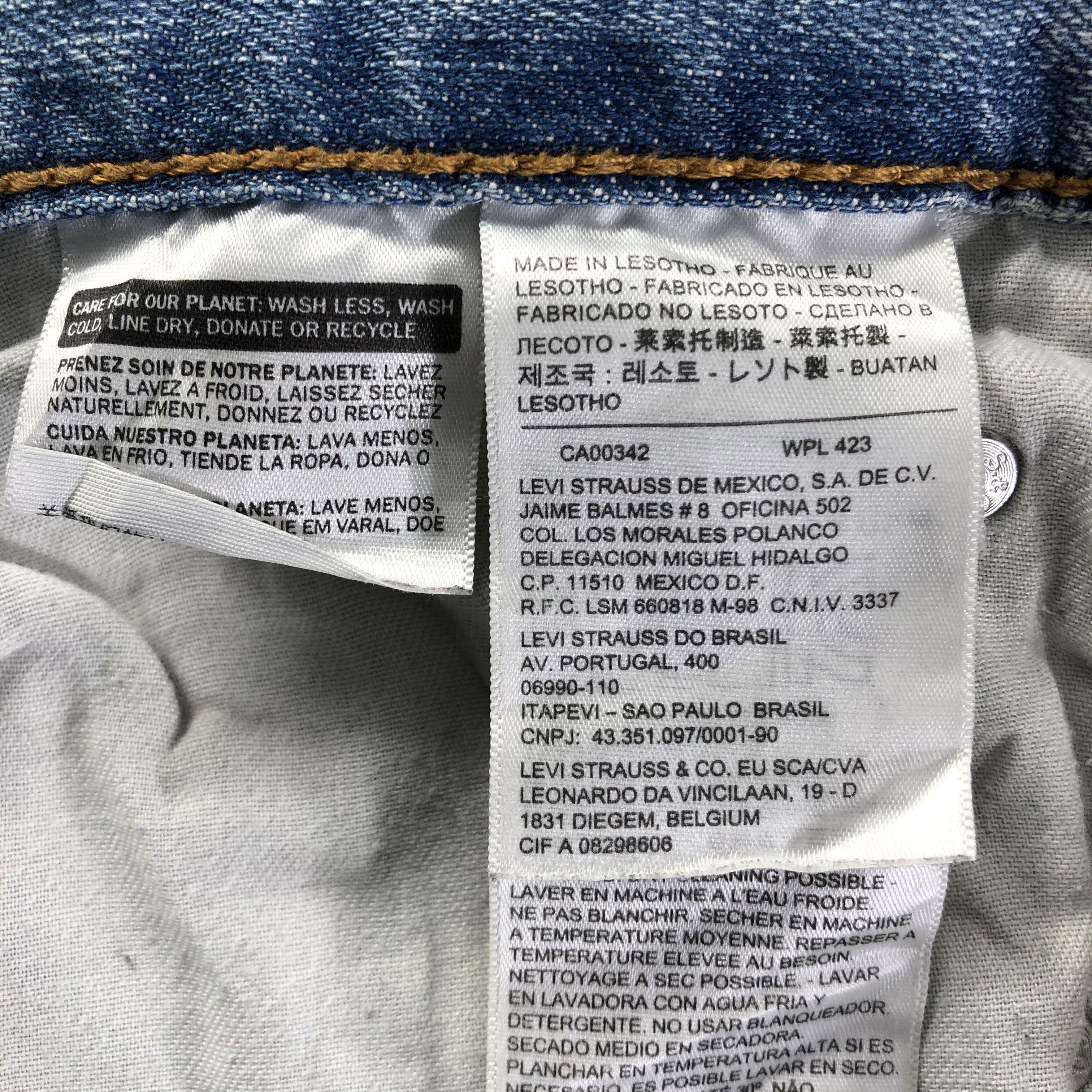 Levi's Vintage Light Wash Levis 527 Jeans-J4139 Size US 34 / EU 50 - 11 Thumbnail