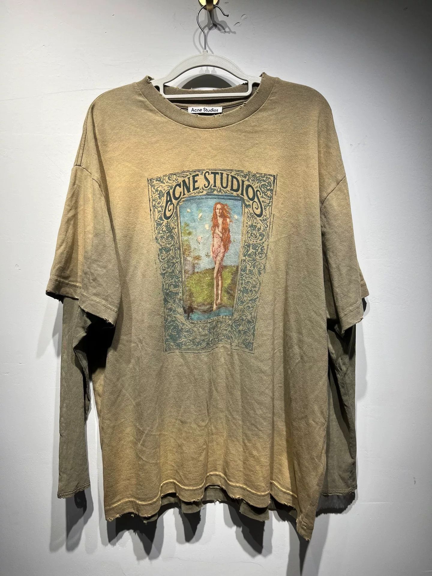 Acne Studios Acne Studios Printed Oversized T-Shirt XS Women Size XS / US 0-2 / IT 36-38 - 1 Thumbnail