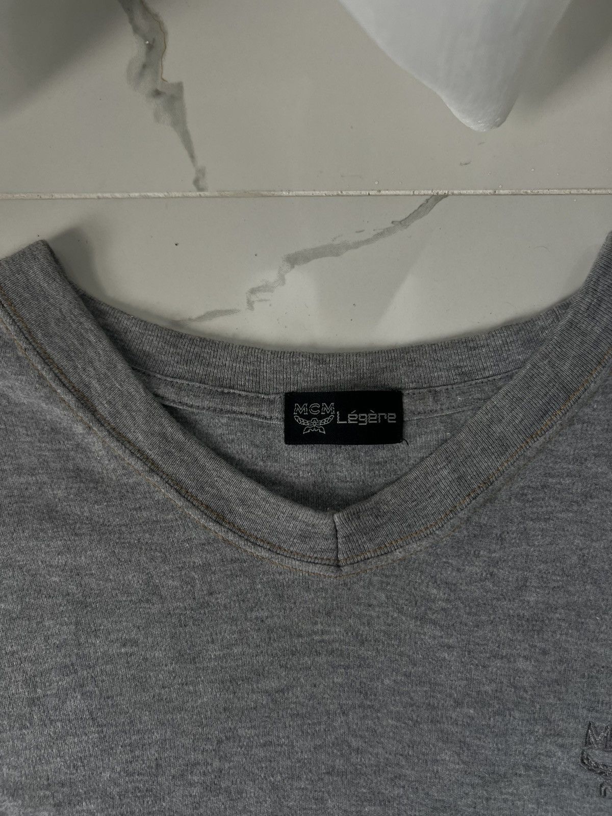 MCM × Vintage 90’s MCM OLD MONEY RARE RETRO Y2K SMALL LOGO TEE Size US M / EU 48-50 / 2 - 3 Thumbnail