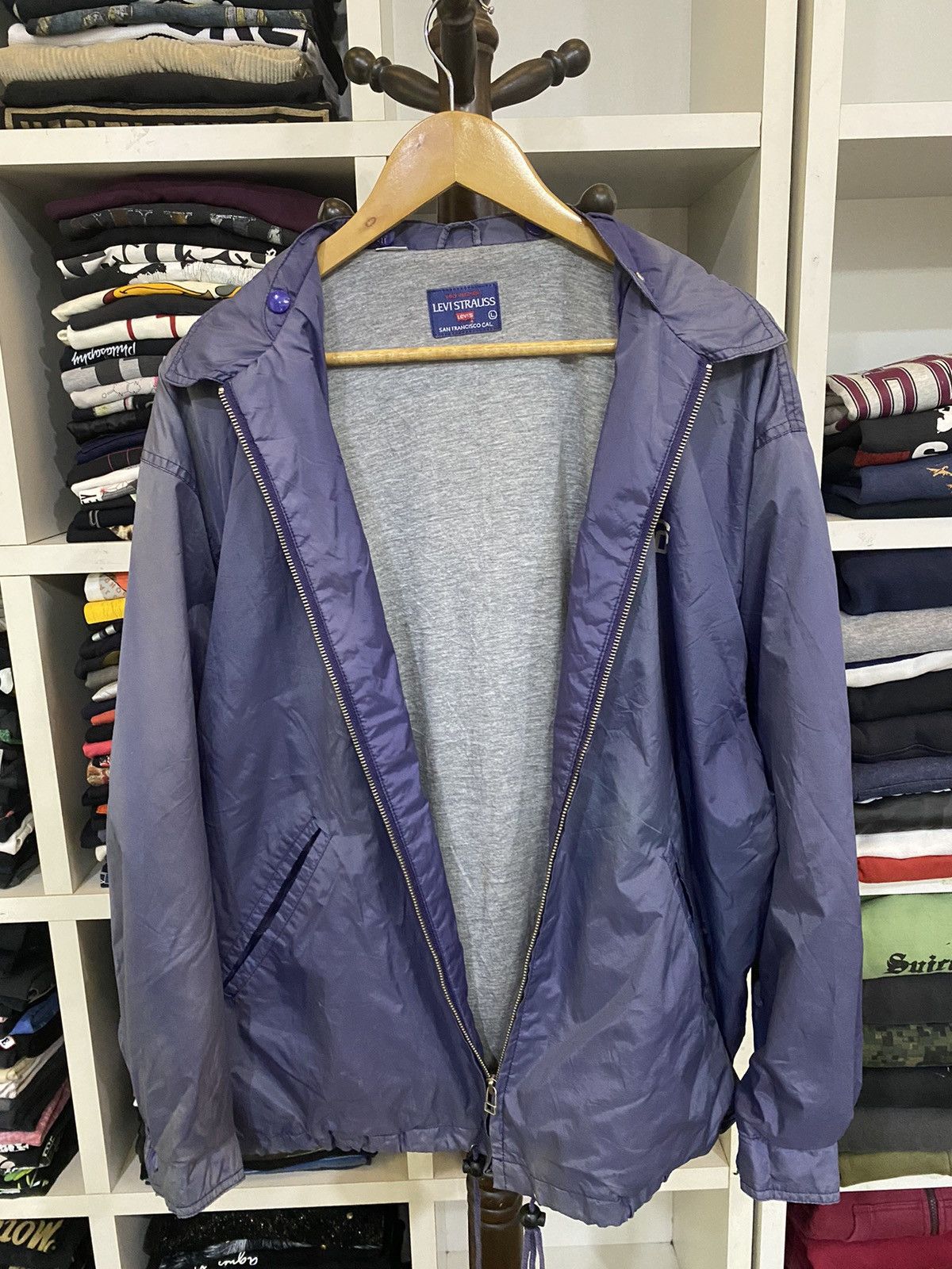 Levi's × Vintage Vintage Levis Windbreaker Size US L / EU 52-54 / 3 - 6 Thumbnail