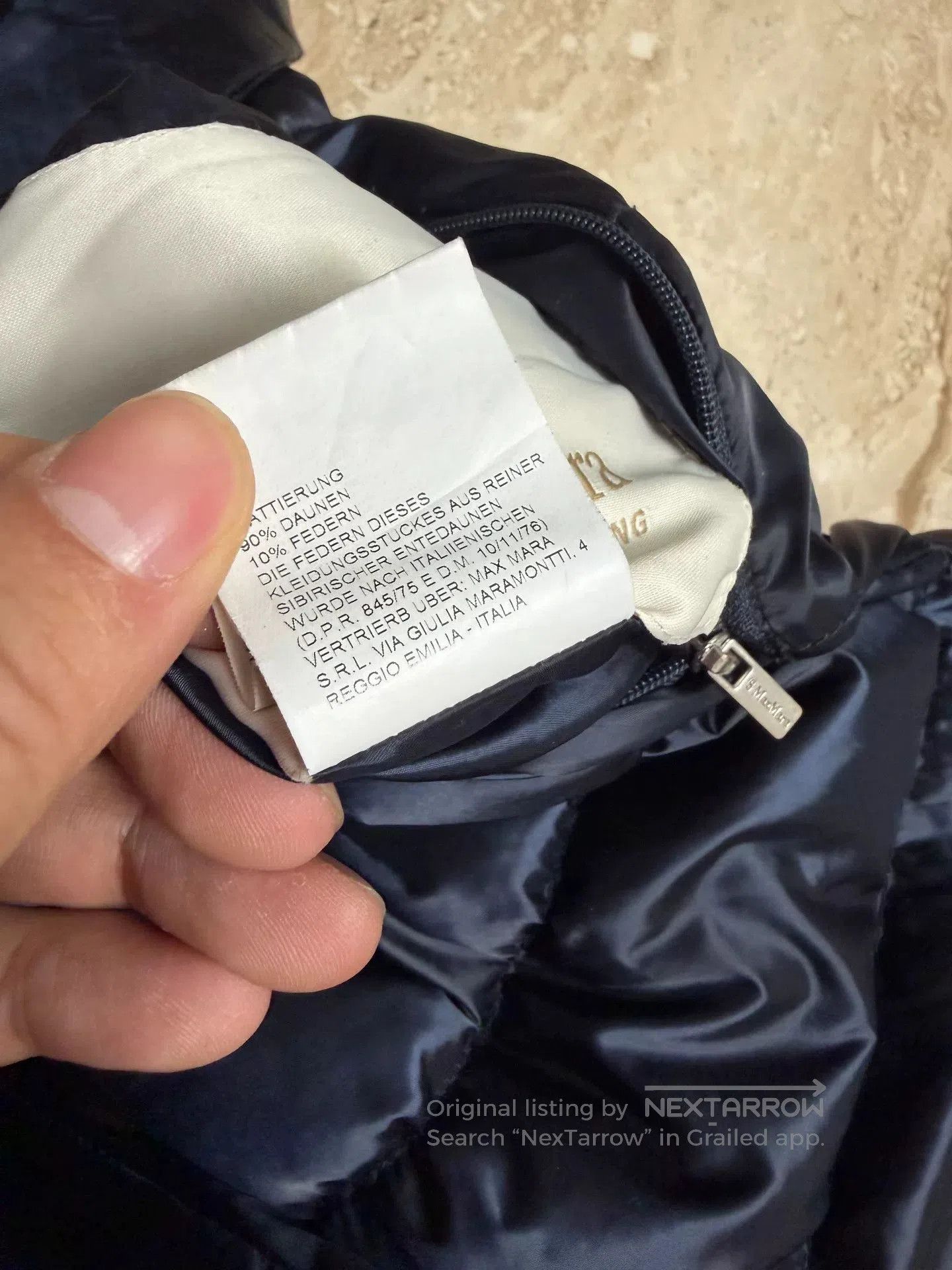 Other S MaxMara Black Long Down Jacket. Size US S / EU 44-46 / 1 - 7 Thumbnail
