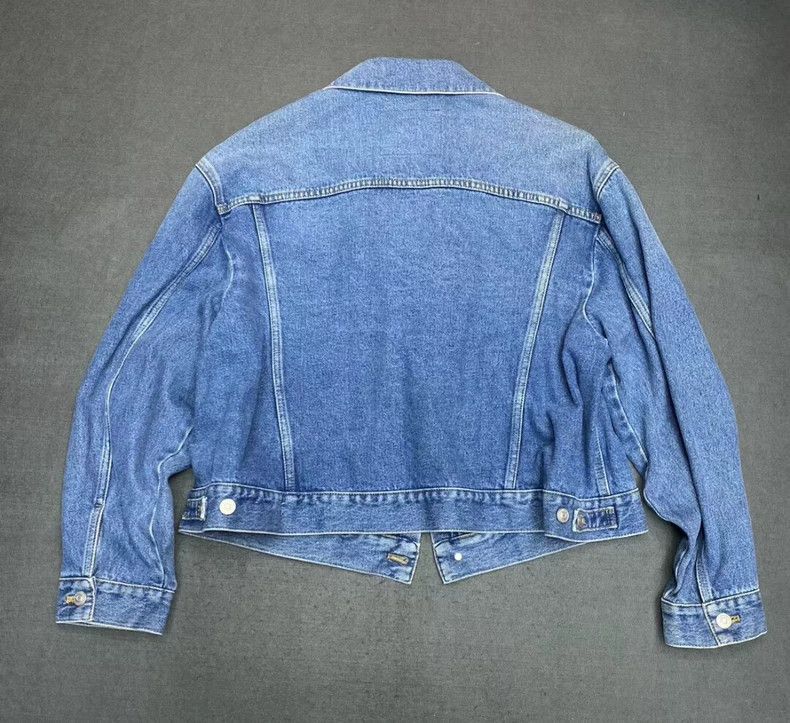 Balenciaga Balenciaga Swing Denim Jacket Size US M / EU 48-50 / 2 - 2 Thumbnail