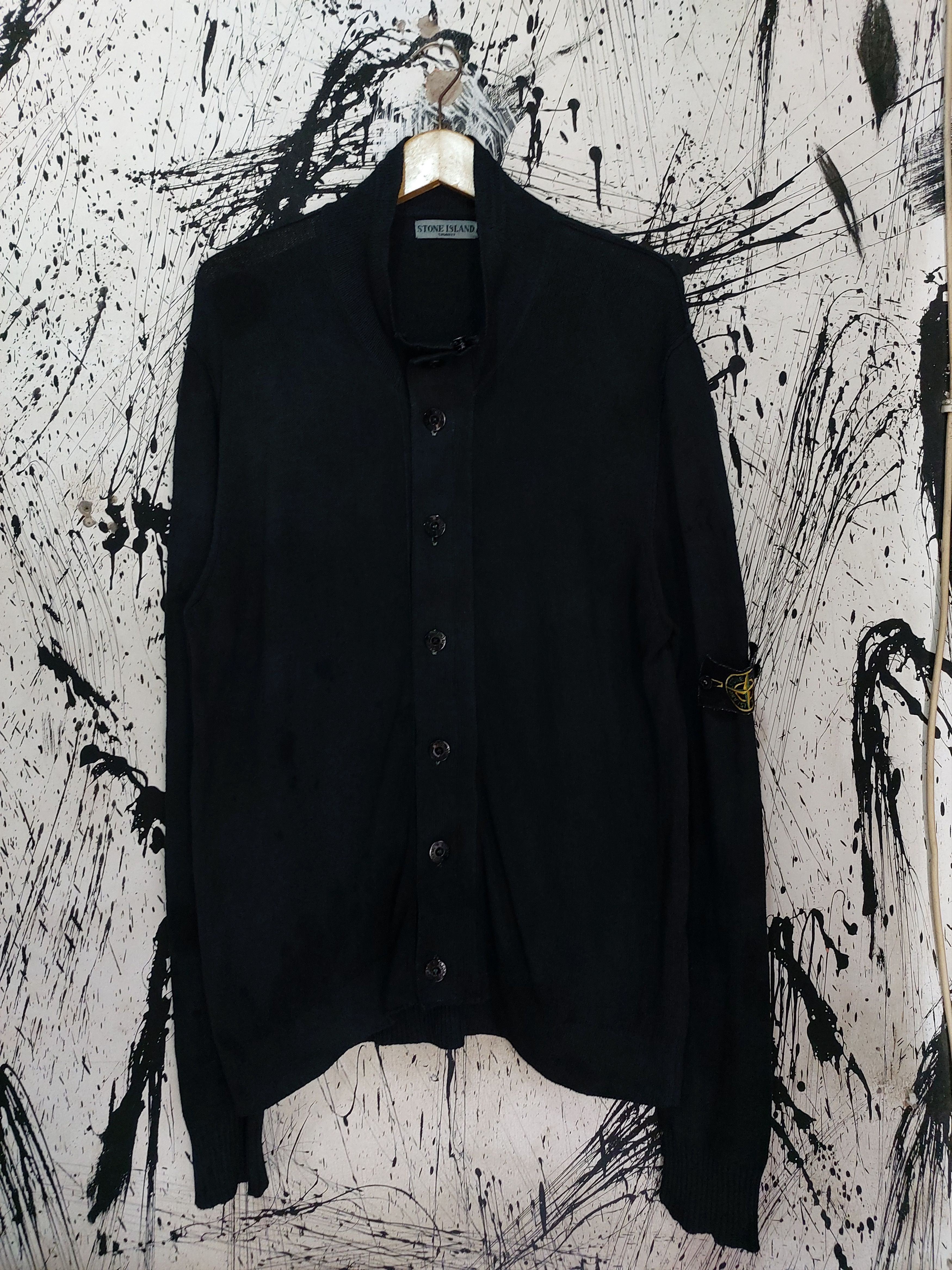Stone Island STONE ISLAND SS 2008 KNIT JACKET Size US XL / EU 56 / 4 - 1 Thumbnail