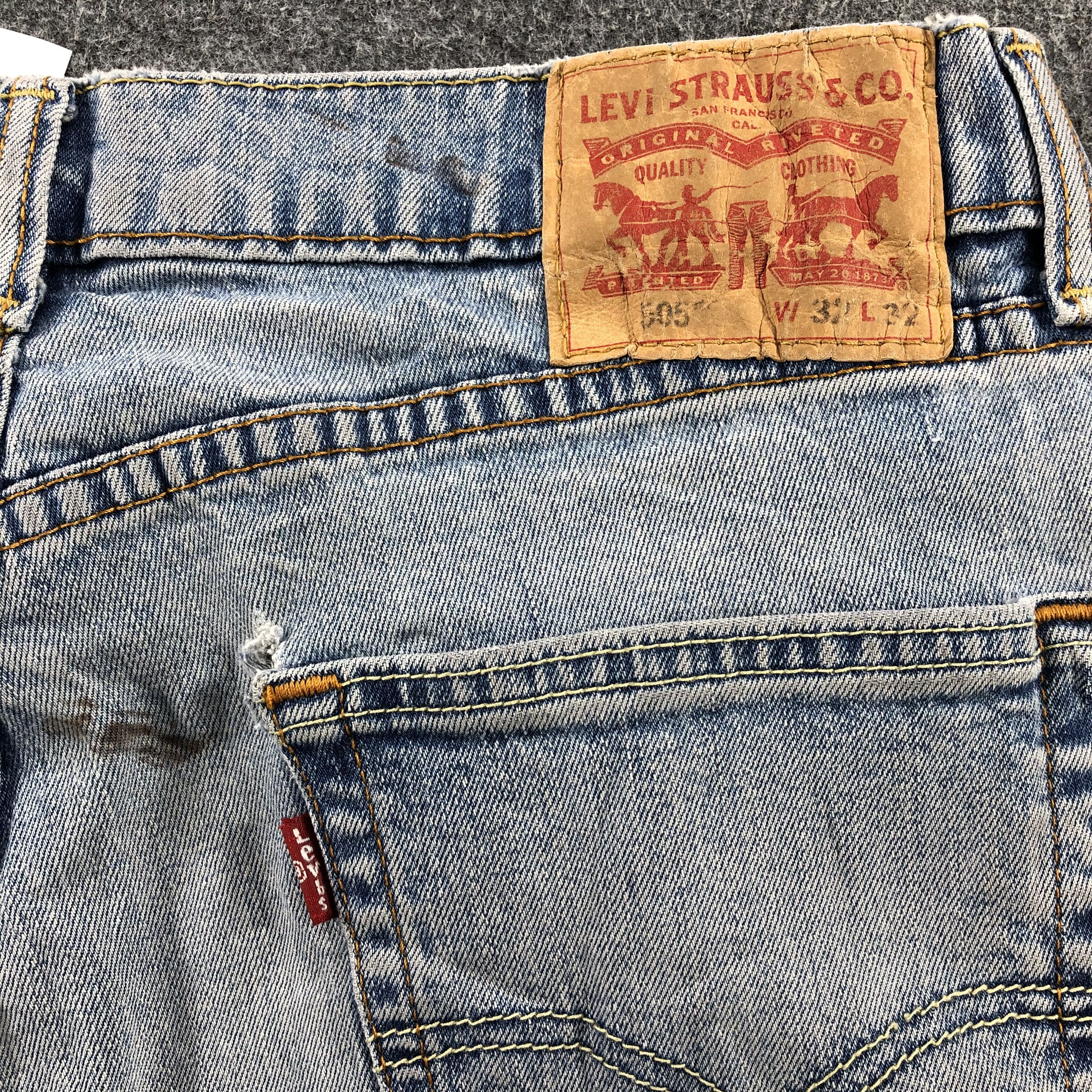 Levi's × Vintage 90s Vintage Levis Light Wash 505 Jeans-JM1696 Size US 31 - 6 Thumbnail