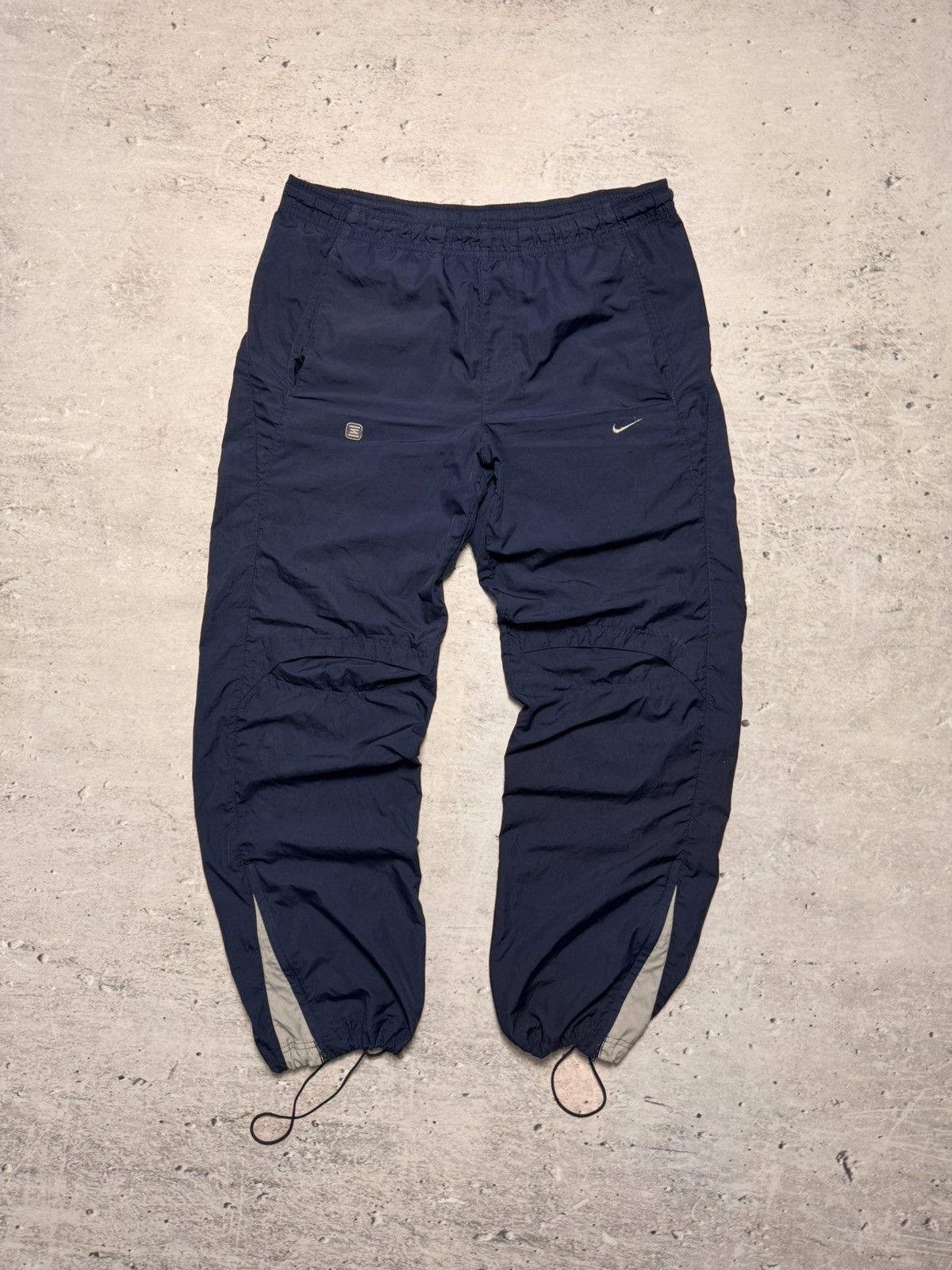 Nike × Vintage NIKE SHOX VINTAGE BASIC LOGO OVERSIZE BAGGY PANTS Size US 32 / EU 48 - 1 Thumbnail