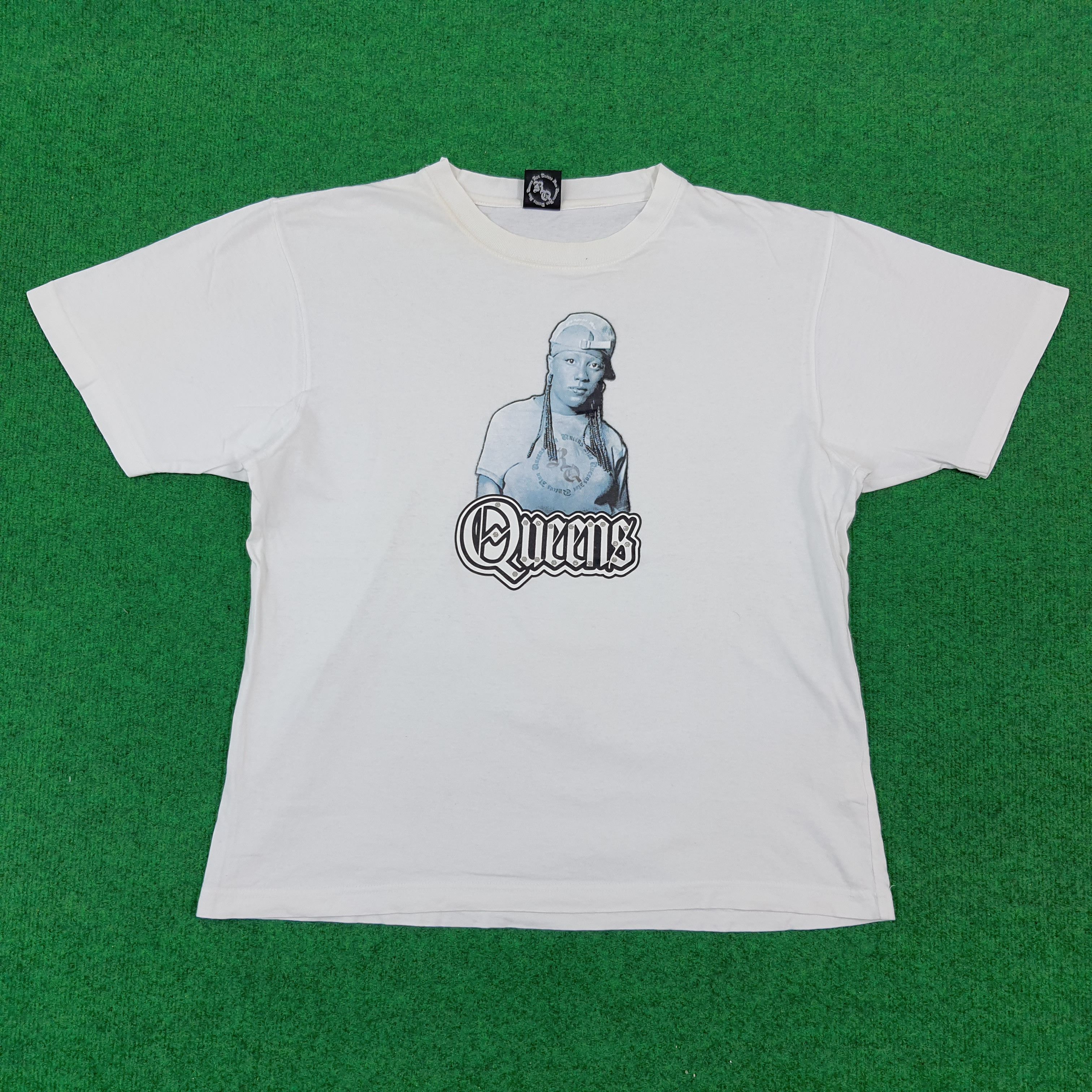 Rap Tees × Vintage Vintage Run Queens Hip Hop Rap Tees Size US L / EU 52-54 / 3 - 1 Thumbnail