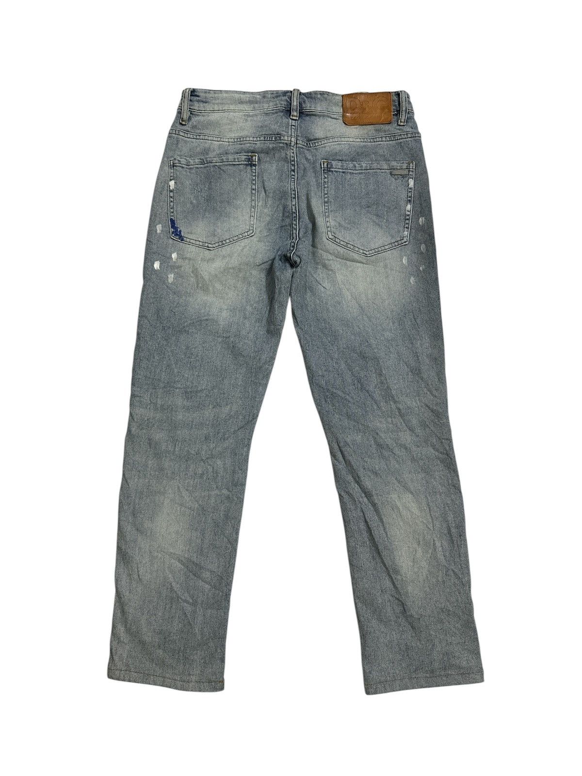 GOA 2000s Distressed Dolce & Gabbana Patchwork Jeans Y2K Goa Lgb Size US 31 - 5 Thumbnail