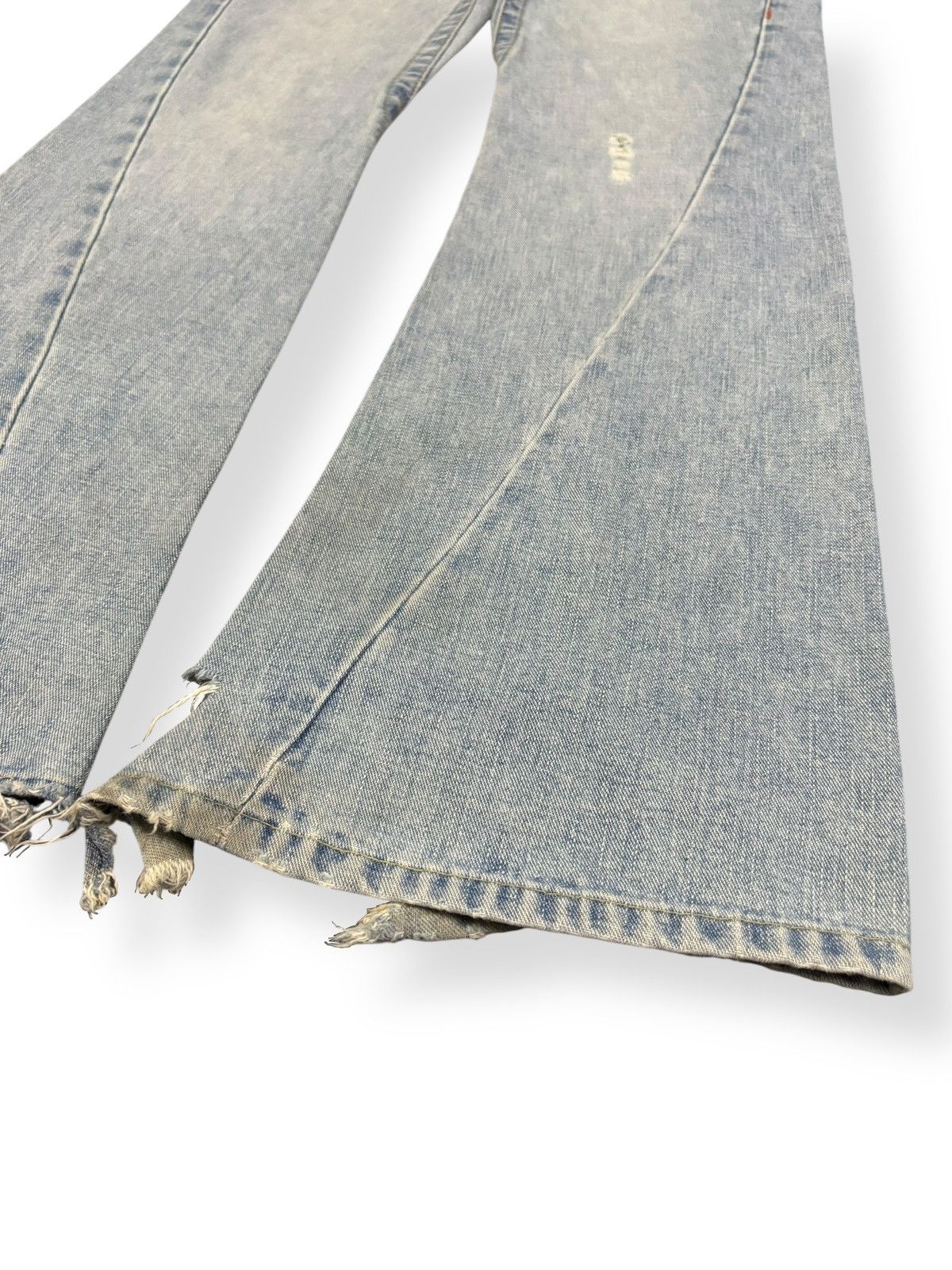 True Religion Y2K Japanese Brand Flare Distressed Jeans like True Religion Size 30" / US 8 / IT 44 - 7 Thumbnail