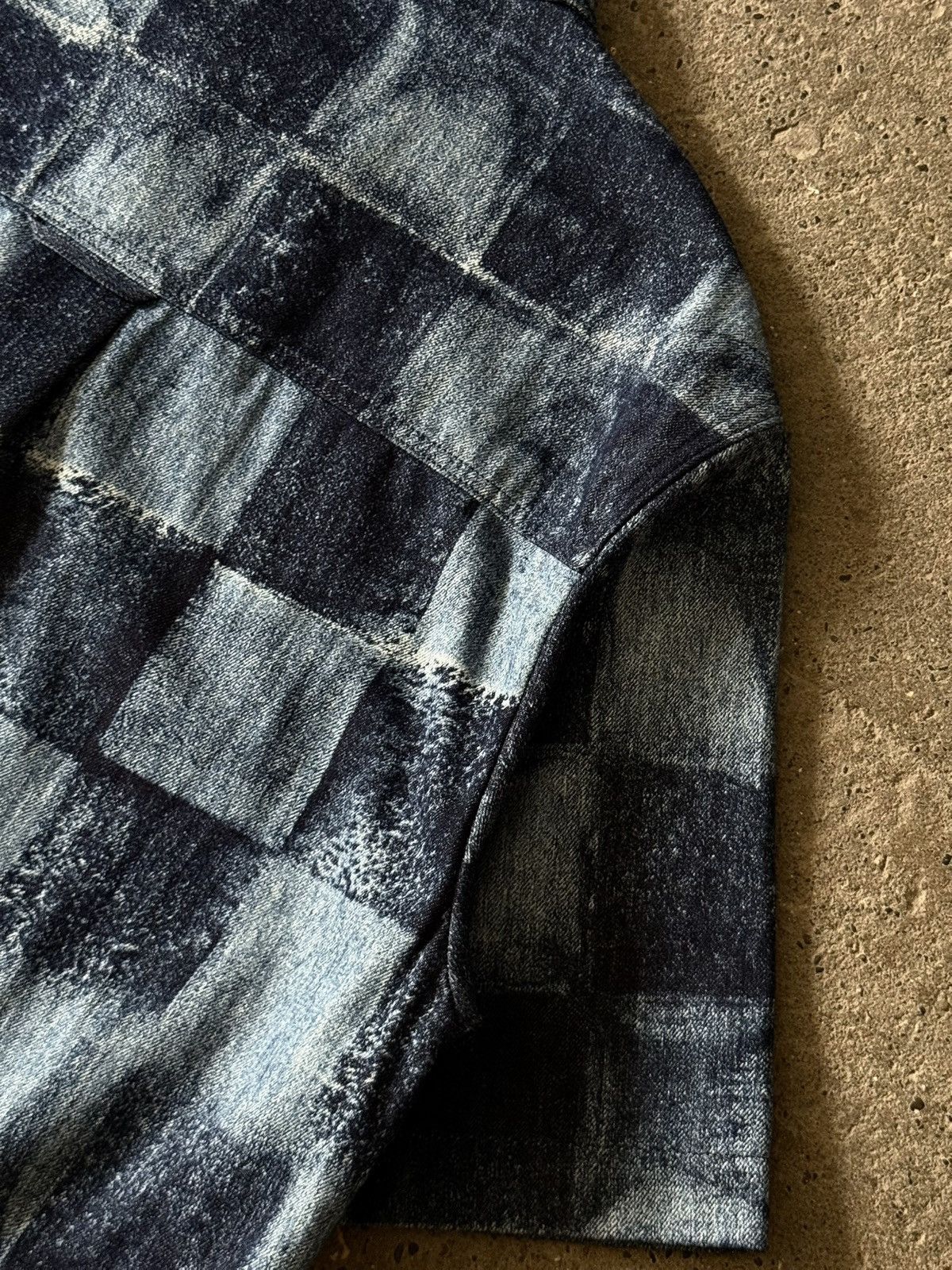Louis Vuitton Louis Vuitton - Virgil Abloh - Pre Fall 2021 - Damier Denim Size US XL / EU 56 / 4 - 15 Thumbnail