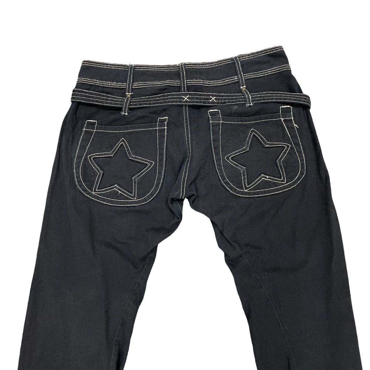 If Six Was Nine × Japanese Brand × True Religion Japanese Brand Clef De Sol Denim Pants Size 34" / US 12 / IT 48 - 3 Thumbnail