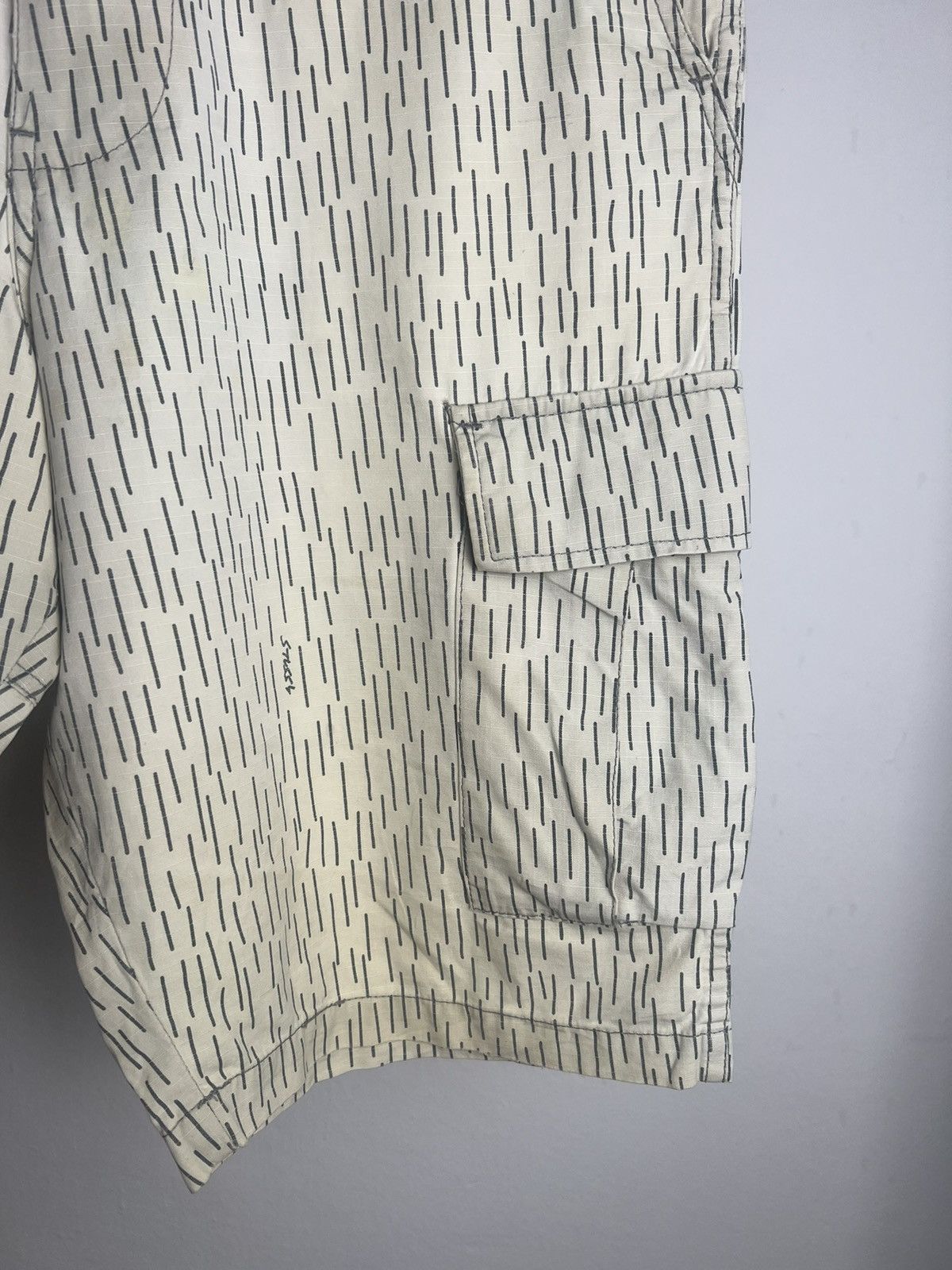 Futura × Stussy 2000s Stussy X Futura Raindrop Shorts Cargo Size US 32 / EU 48 - 3 Thumbnail