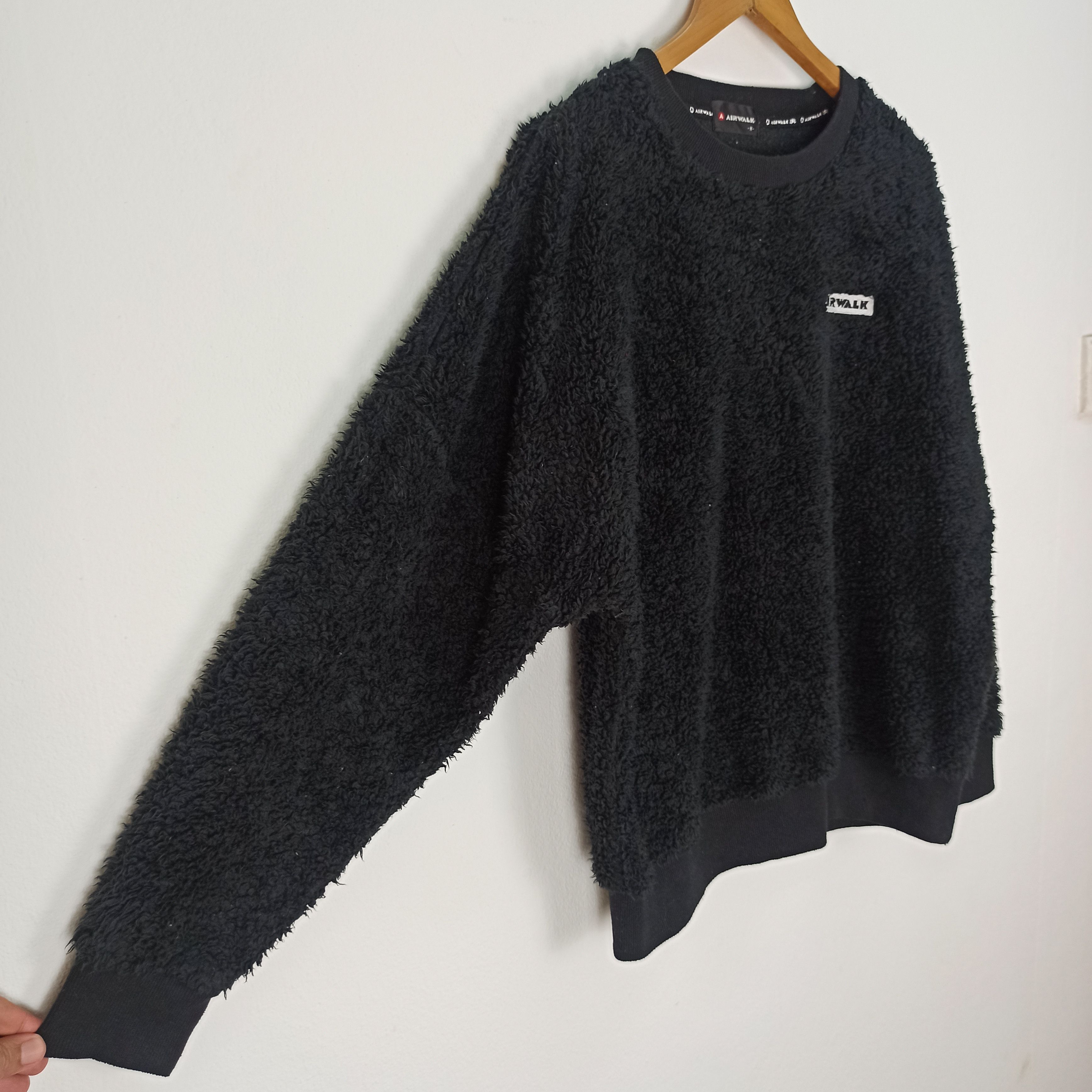 Airwalk Rare AIRWALK Spell Out Big Logo Fleece Size US M / EU 48-50 / 2 - 3 Thumbnail