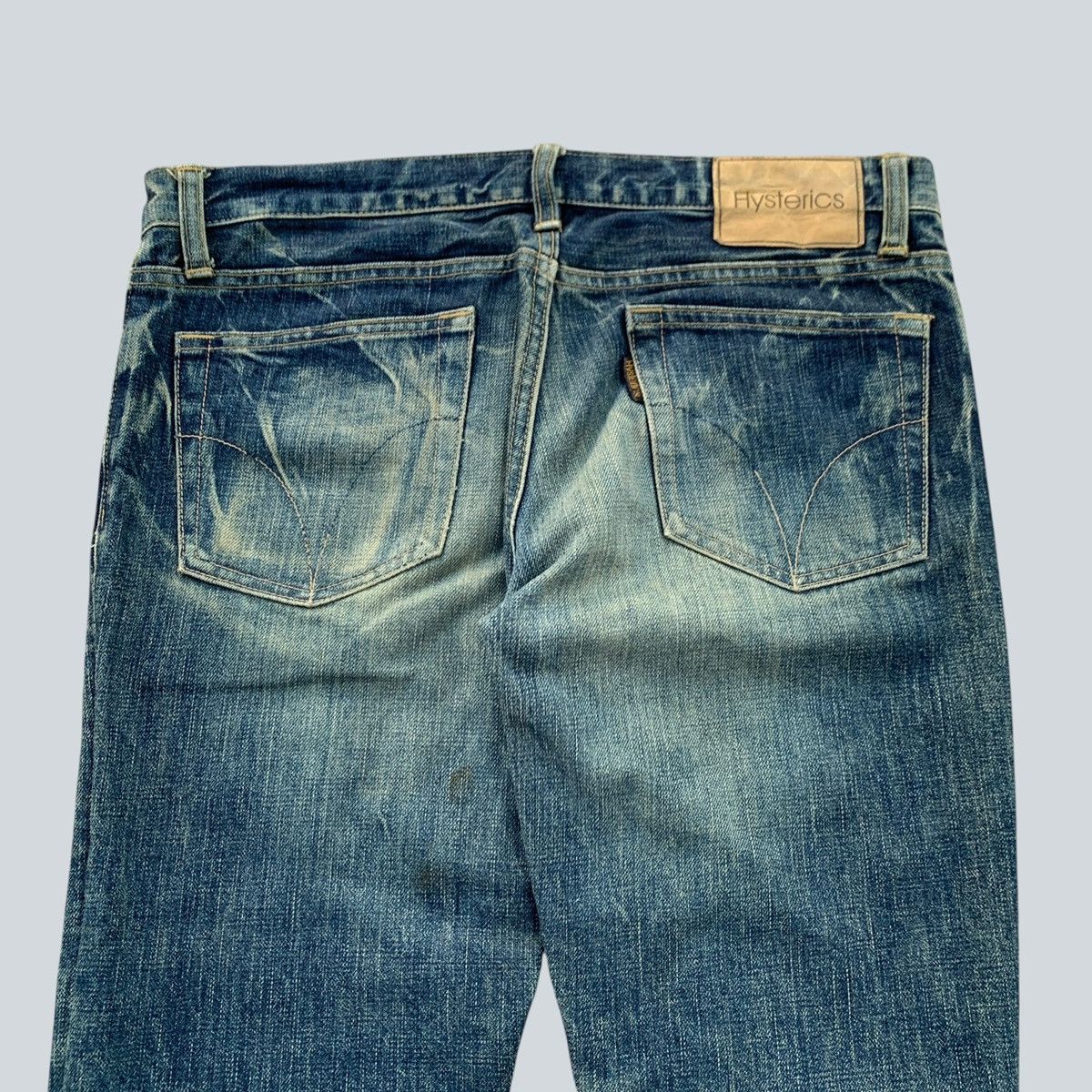 Hysteric Glamour × Swarovski Hysteric Glamour Distressed Denim with Swarovski Crystals Size 33" - 9 Thumbnail