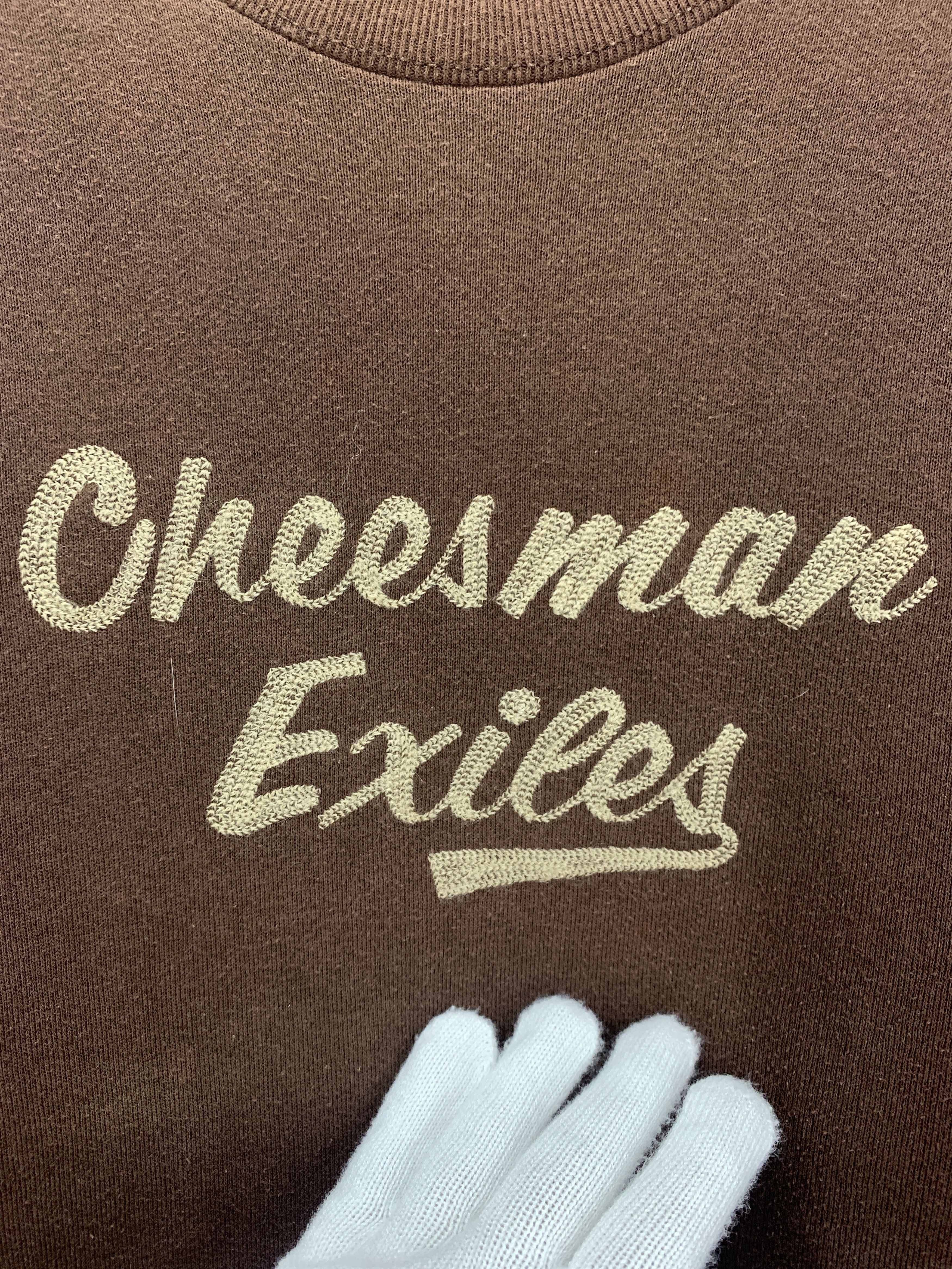 Jerzees 90s Vintage CHEESMAN EXILES Crew Neck Sweatshirt #2277/23 Size US S / EU 44-46 / 1 - 2 Thumbnail