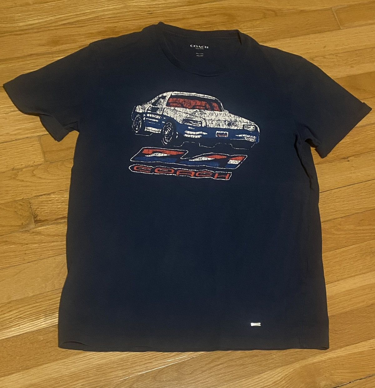 Coach Coach z41 moto tee Size US S / EU 44-46 / 1 - 1 Thumbnail