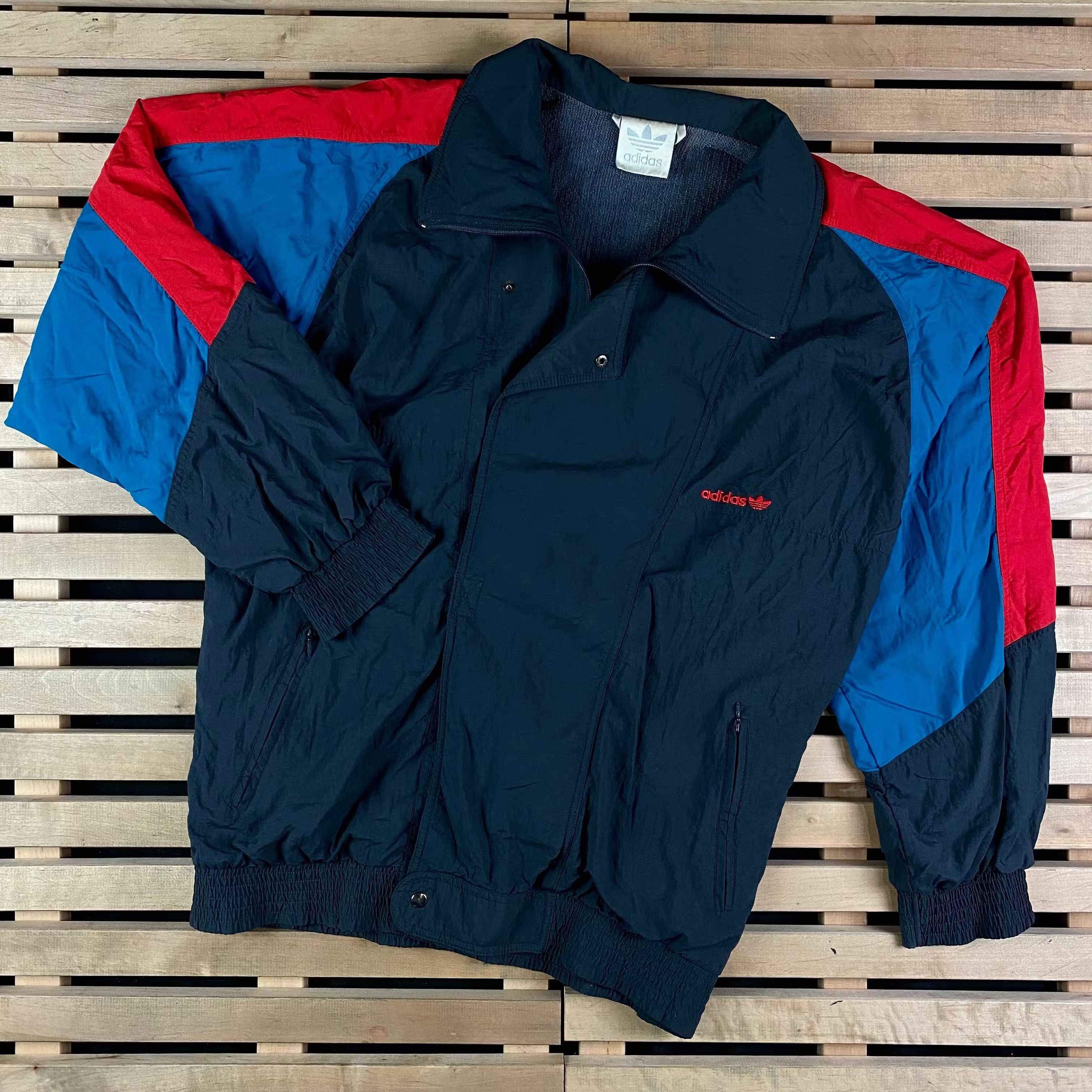 Adidas × Vintage Mens Adidas Vintage Jacket Size XL Size US XL / EU 56 / 4 - 1 Thumbnail