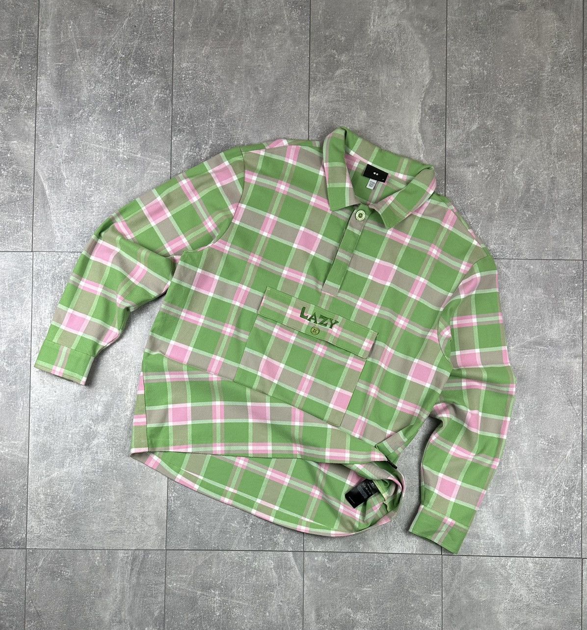 Lazy Oaf Lazy Oaf Checked Shirt Flannel Button Up Size US M / EU 48-50 / 2 - 10 Thumbnail
