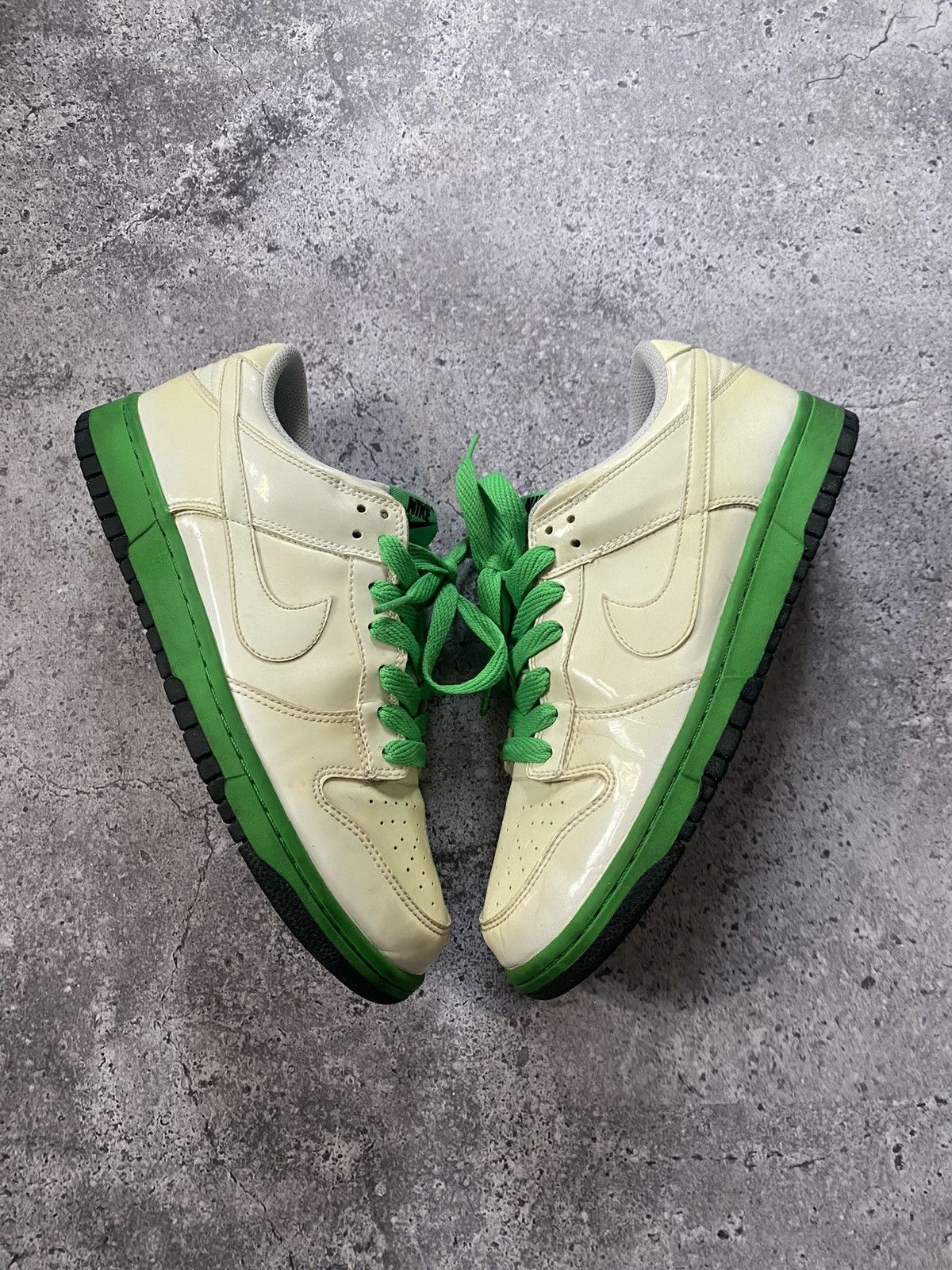Nike × Vintage RARE Nike Dunk Low CL Patent Leather 2009 Size US 9.5 / EU 42-43 - 3 Thumbnail