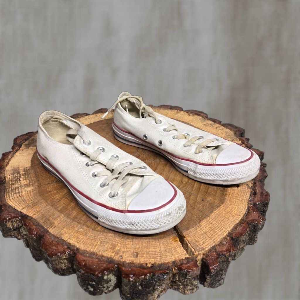 Converse Vintage Converse Chuck Taylor All Star Canvas Sneakers Unisex Adults Athletic US 4 EU 39 White 90s Mens Womens Size US 4 / IT 34 - 1 Thumbnail