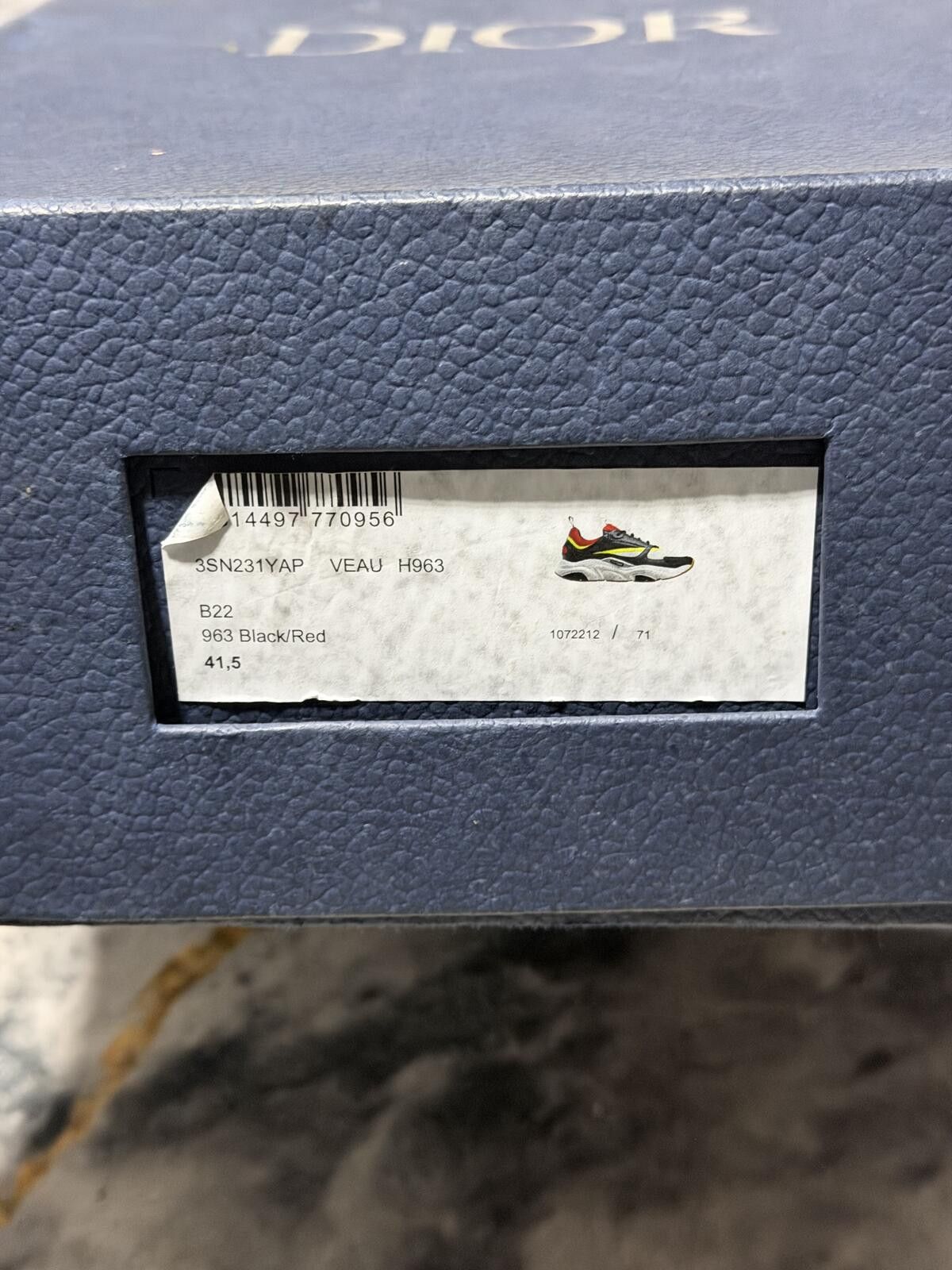 Dior Dior B22 Brown Grey Black - Sz9US Size US 9 / EU 42 - 8 Thumbnail