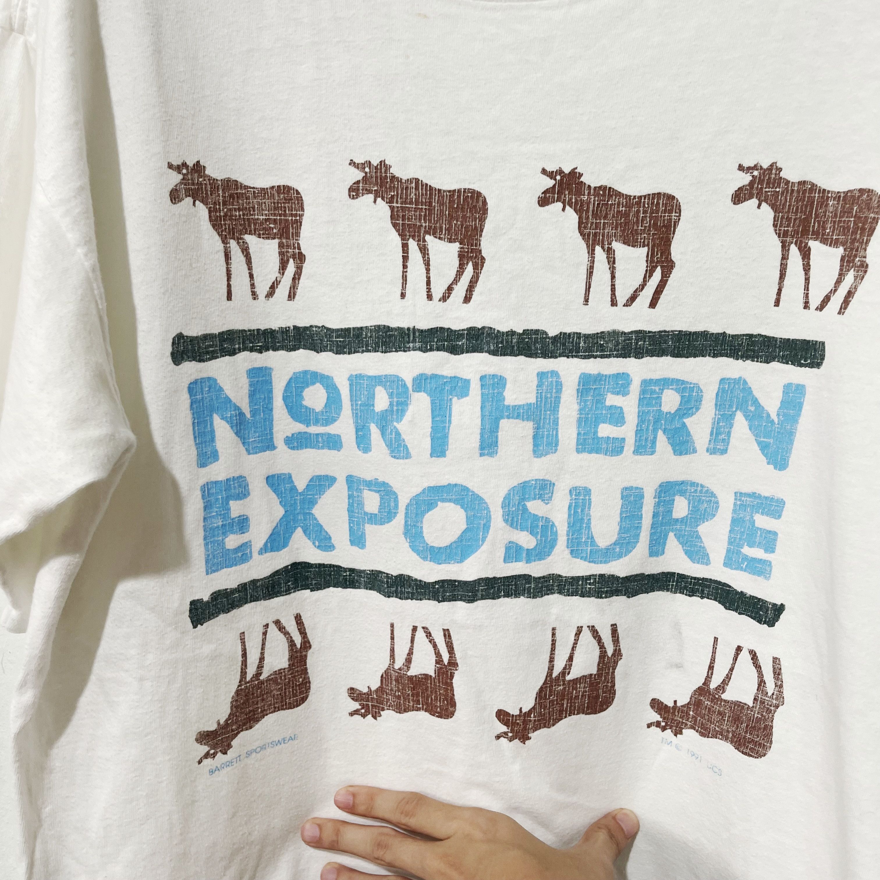 Vintage Vintage 90s Northern Exposure T-Shirt Size US XL / EU 56 / 4 - 2 Thumbnail