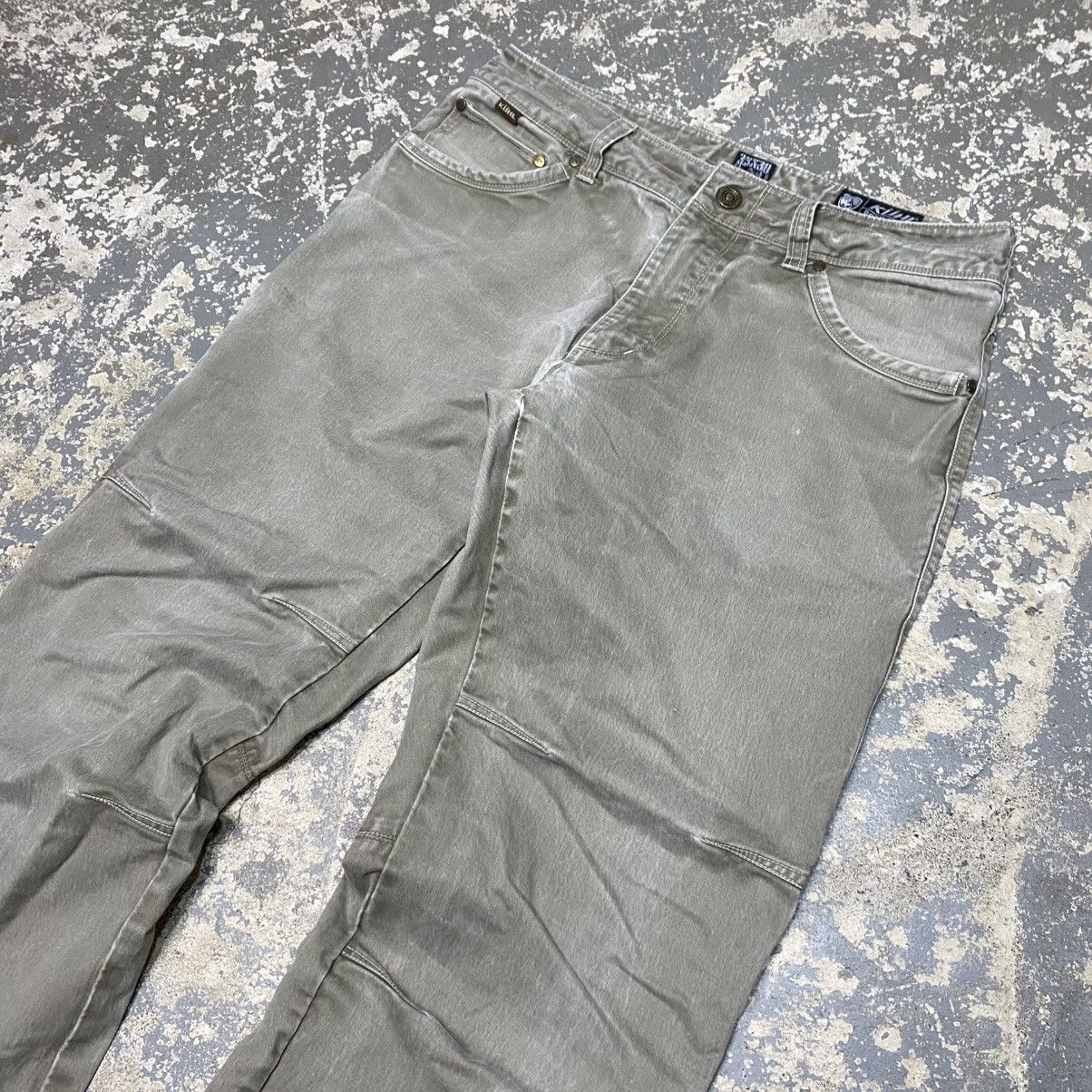 Kuhl Kuhl Vintage Rydr Jean Cargo Utility Hiking Outdoor Pants Size US 34 / EU 50 - 11 Thumbnail