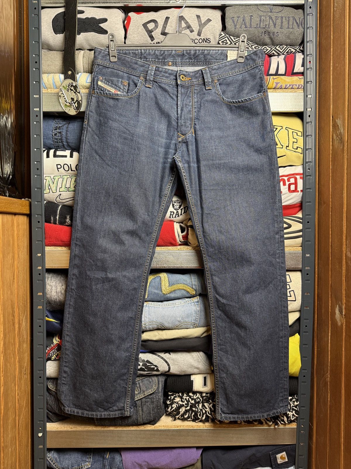 Diesel Mens Vintage diesel jeans denim y2k pants Size US 34 / EU 50 - 1 Thumbnail