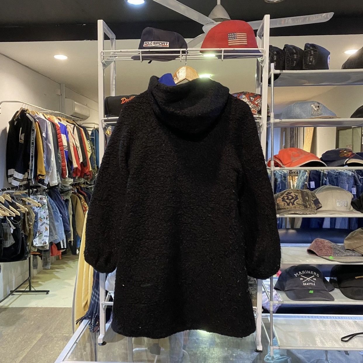 Tsumori Chisato Black Tsumori Chisato Wool Reversible Long Coat Jacket Size US M / EU 48-50 / 2 - 2 Thumbnail