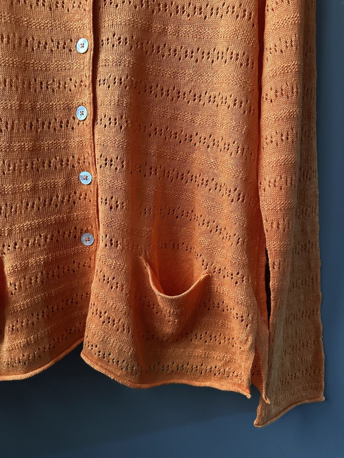 Gudrun Sjoden Women's Gudrun Sjoden Orange Cardigan Size S Size S / US 4 / IT 40 - 4 Thumbnail