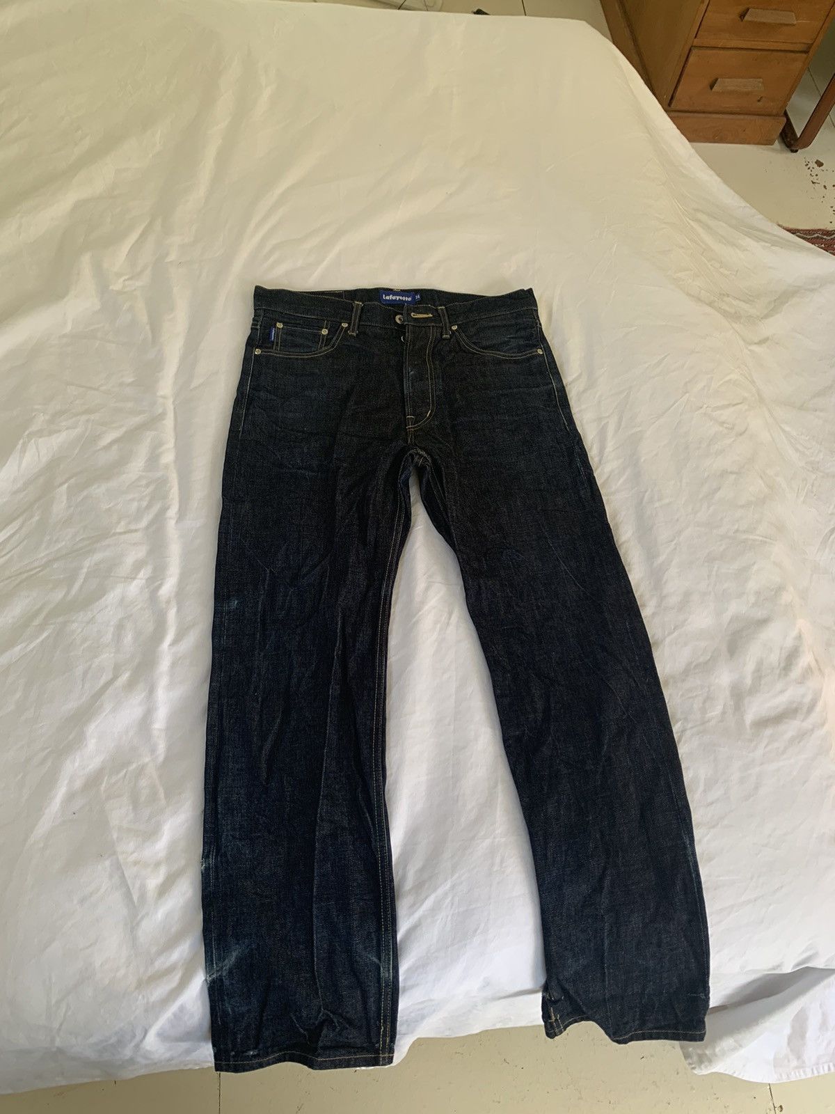 Lafayette 148 Lafayette Japanese Denim Pants Size US 34 / EU 50 - 1 Thumbnail