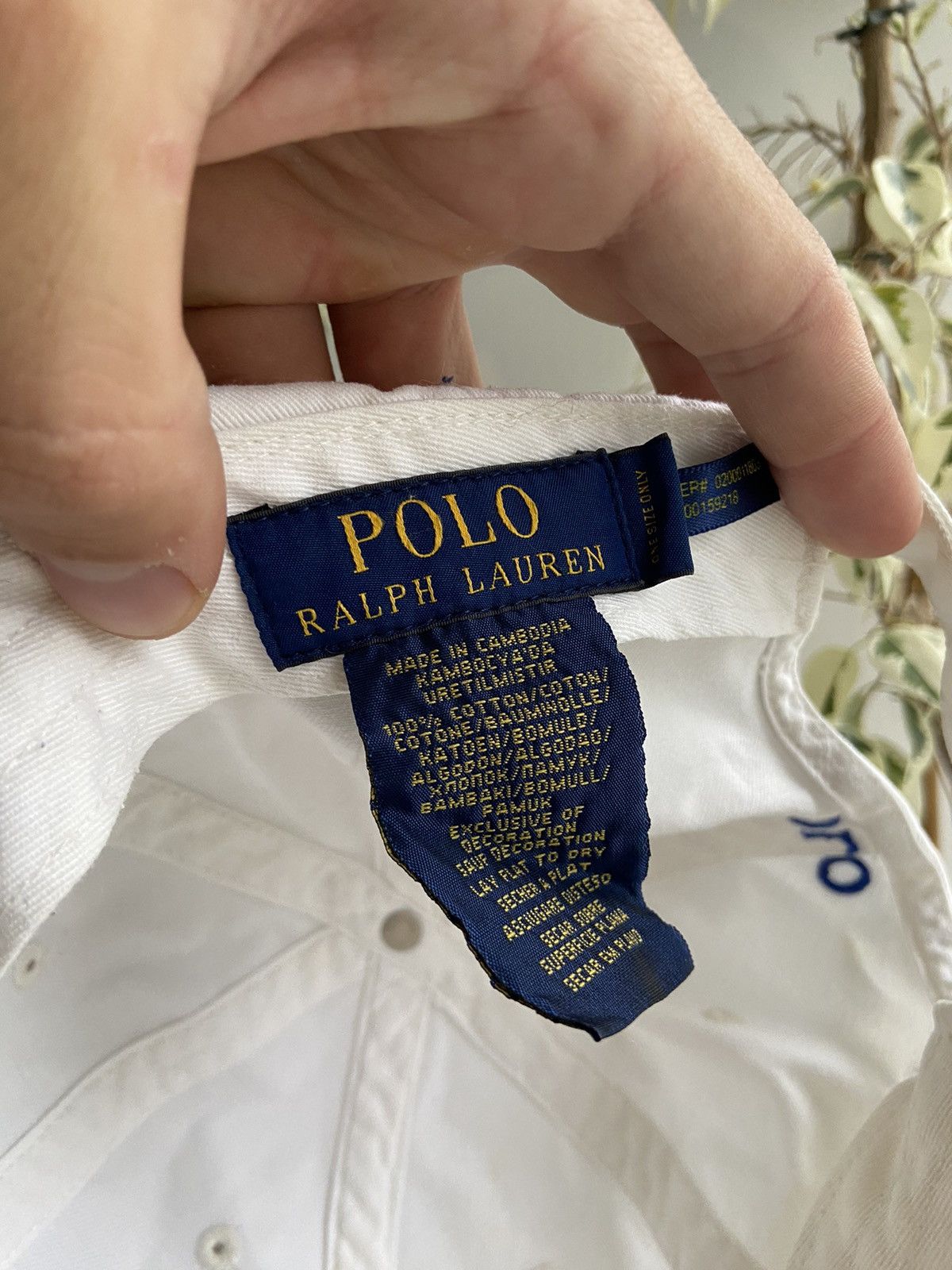 Polo Ralph Lauren Polo Ralph Lauren cap White Size ONE SIZE - 4 Thumbnail