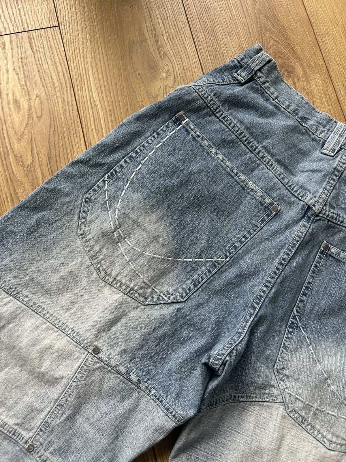Karl Kani Karl Kani vintage Y2K Denim Shorts Size US 34 / EU 50 - 4 Thumbnail