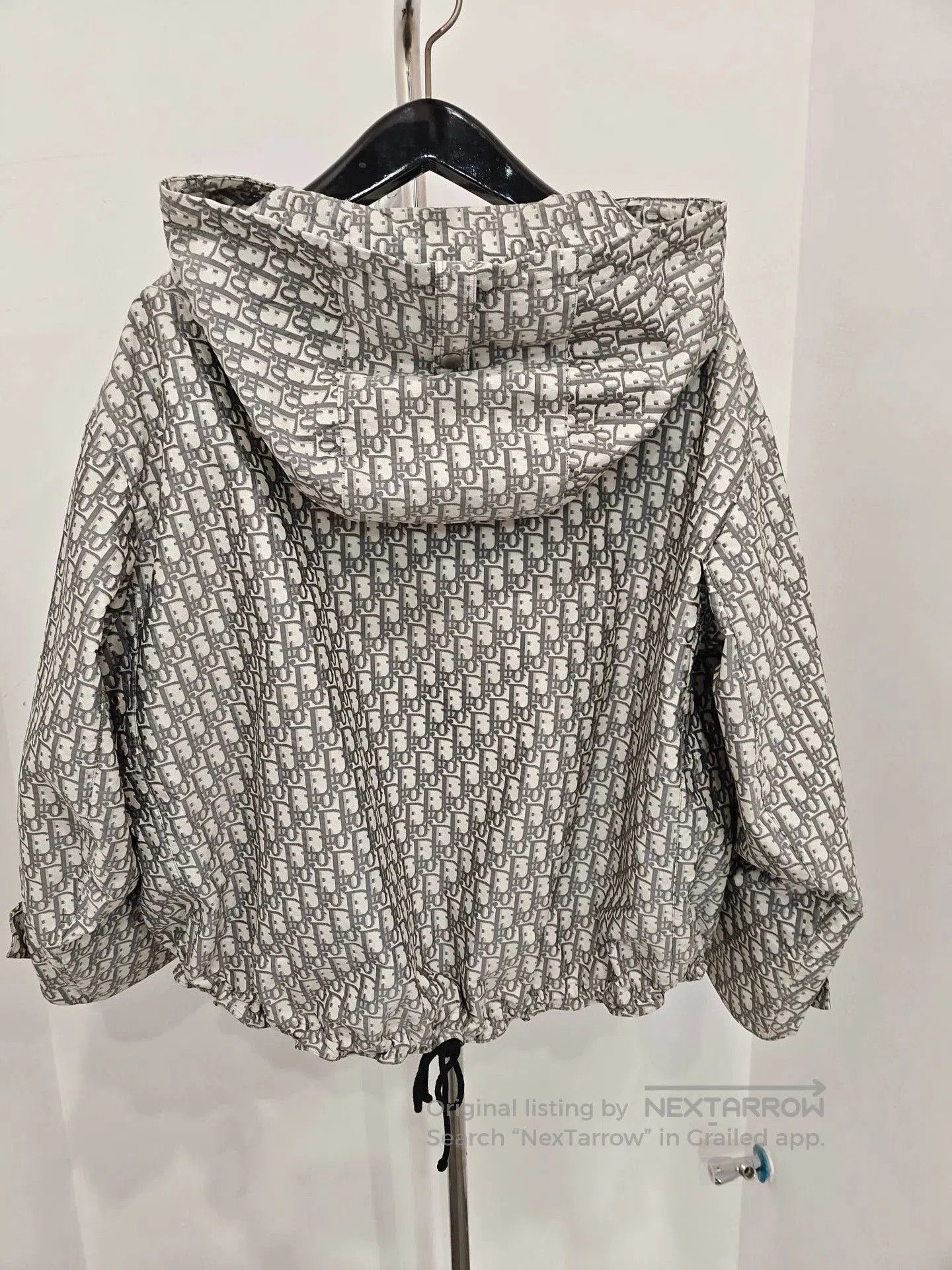 Dior Dior Classic Gray Printed Hooded Jacket. Size US S / EU 44-46 / 1 - 2 Thumbnail