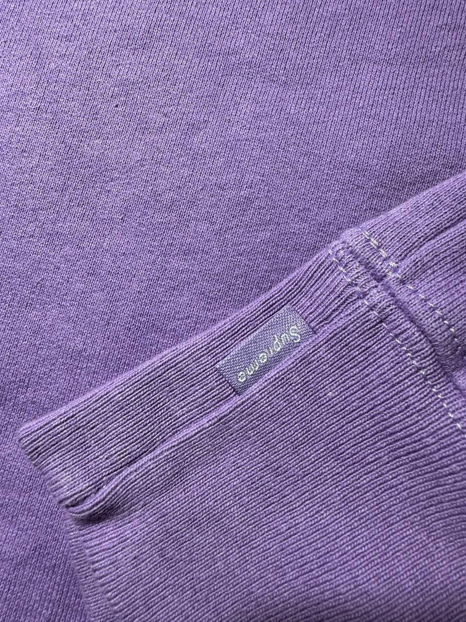Supreme Supreme FW19 Small Box Crewneck Sweatshirt Light Violet Size US L / EU 52-54 / 3 - 8 Thumbnail