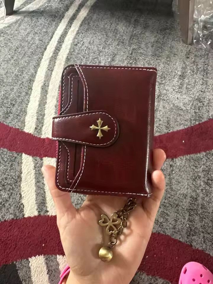 Japanese Brand PU Leather Cross Purse / Wallet Size ONE SIZE - 6 Thumbnail