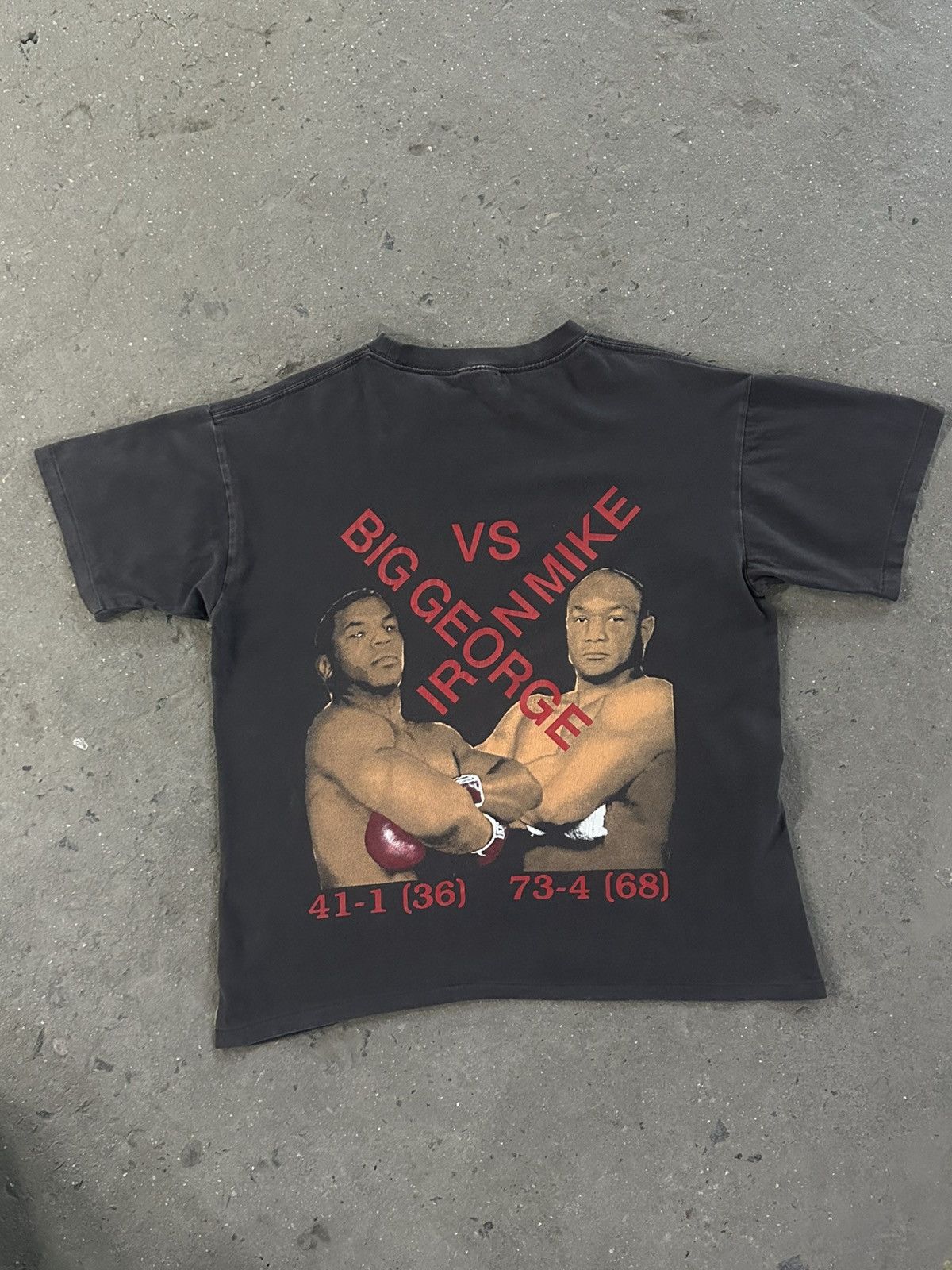 Rap Tees Vintage Mike Tyson vs. George Foreman Size US M / EU 48-50 / 2 - 4 Thumbnail