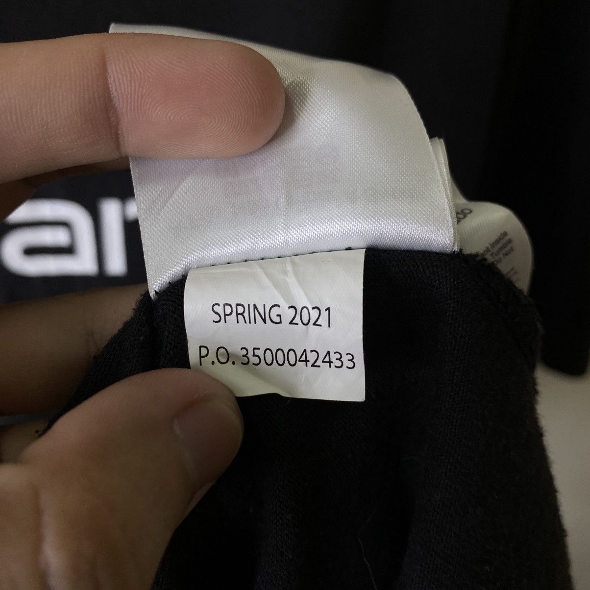 Carhartt Carhartt Loose Fit Black T Shirt Size US L / EU 52-54 / 3 - 9 Thumbnail