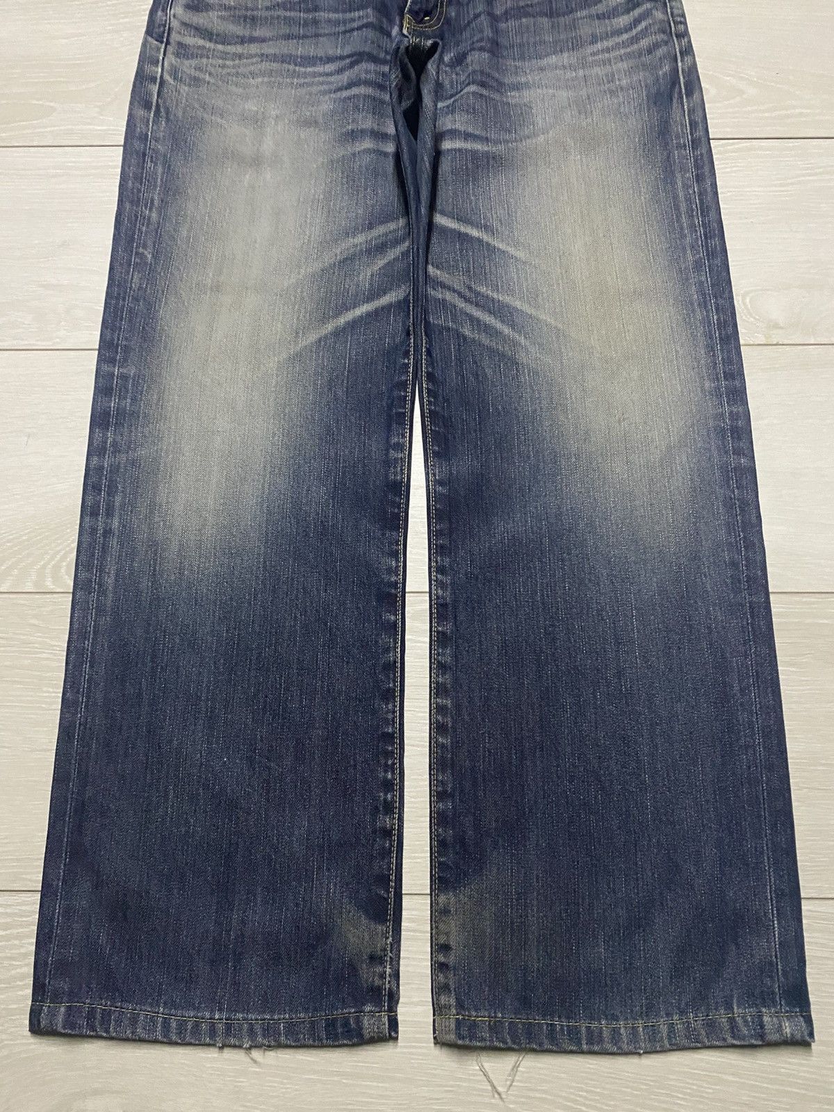 Edwin Vintage Edwin 503 Mud Wash Baggy Jeans Size US 32 / EU 48 - 5 Thumbnail
