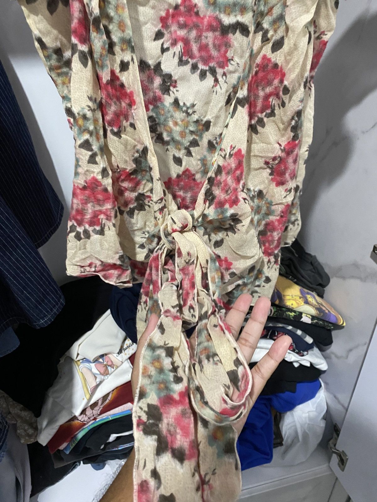 Kenzo Kenzo Tejido Shirt Flower Size M / US 6-8 / IT 42-44 - 3 Thumbnail
