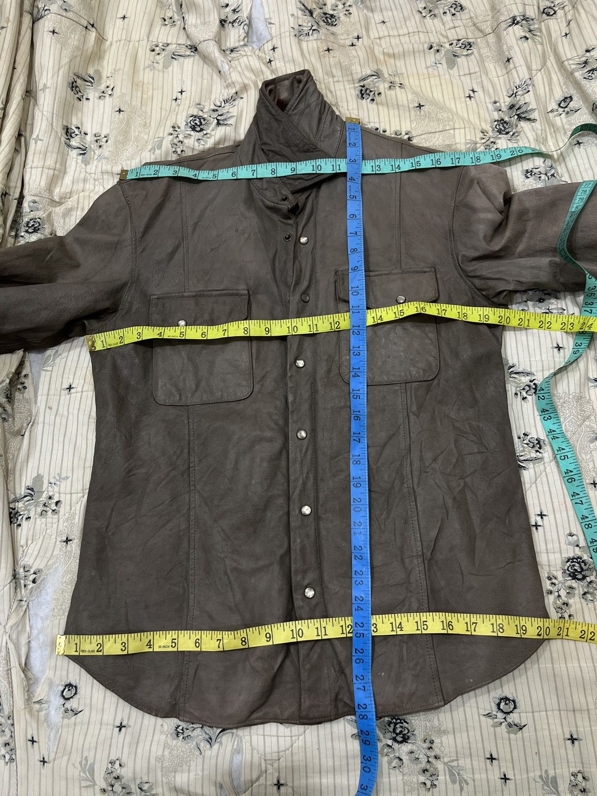 Genuine Leather 🔥🔥🔥ARCHIVE WHOLE 9 JACKET SHIRTS LEATHER Size S / US 4 / IT 40 - 12 Thumbnail
