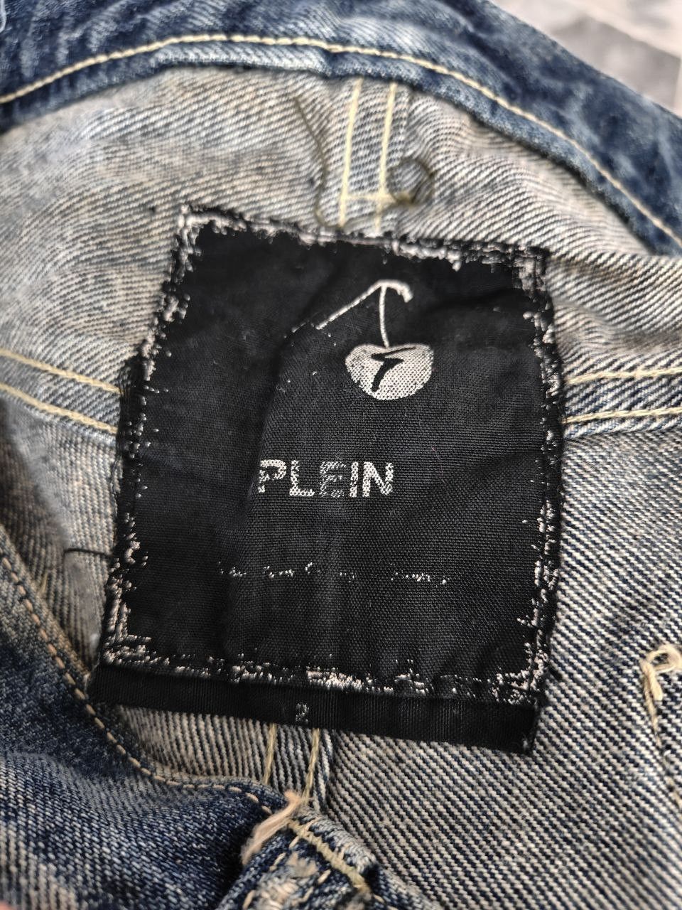 Japanese Brand Plein Printed Denim Size US 31 - 6 Thumbnail