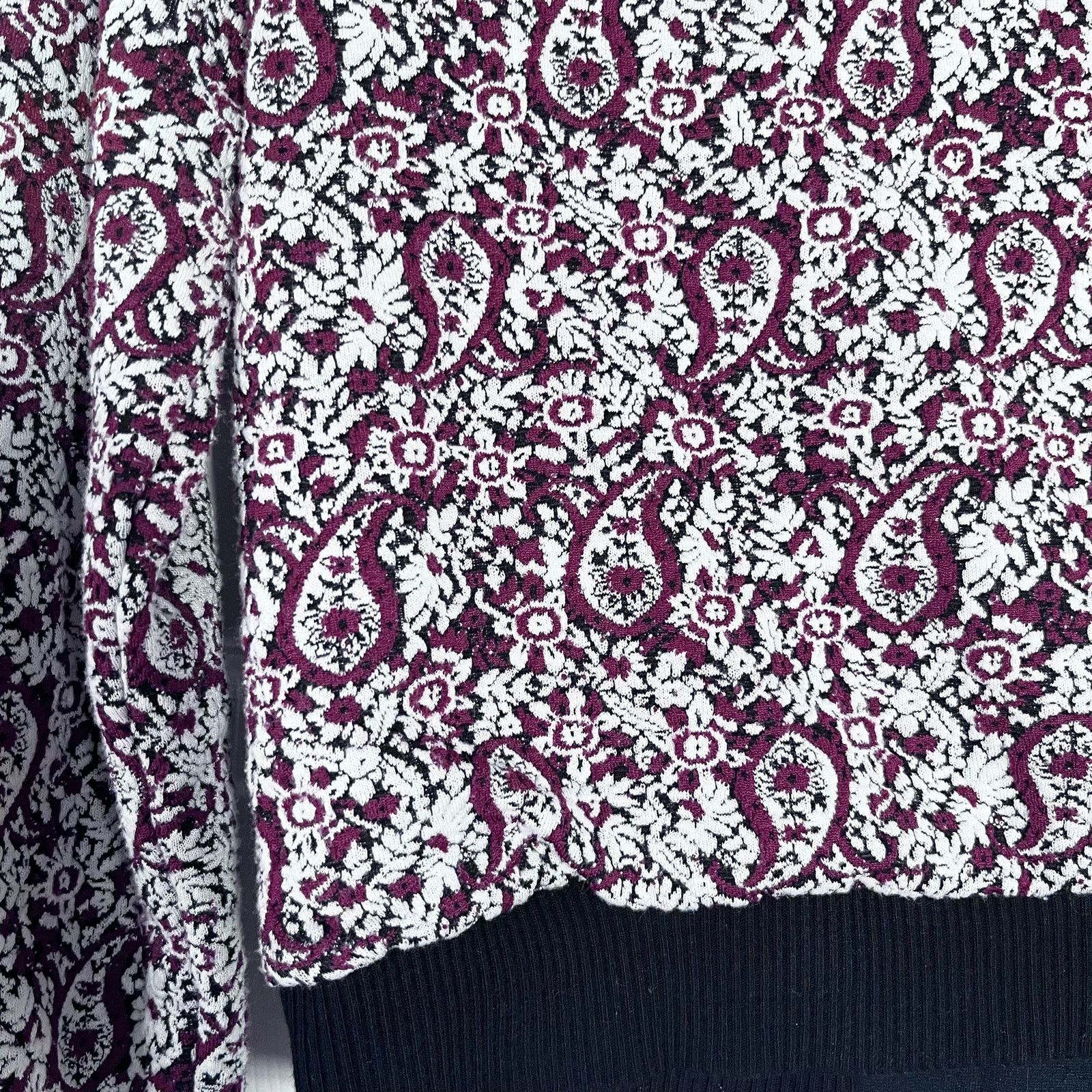 Michael Kors Michael Kors Paisley Jacquard Zip Jackets XS Size XS / US 0-2 / IT 36-38 - 7 Thumbnail
