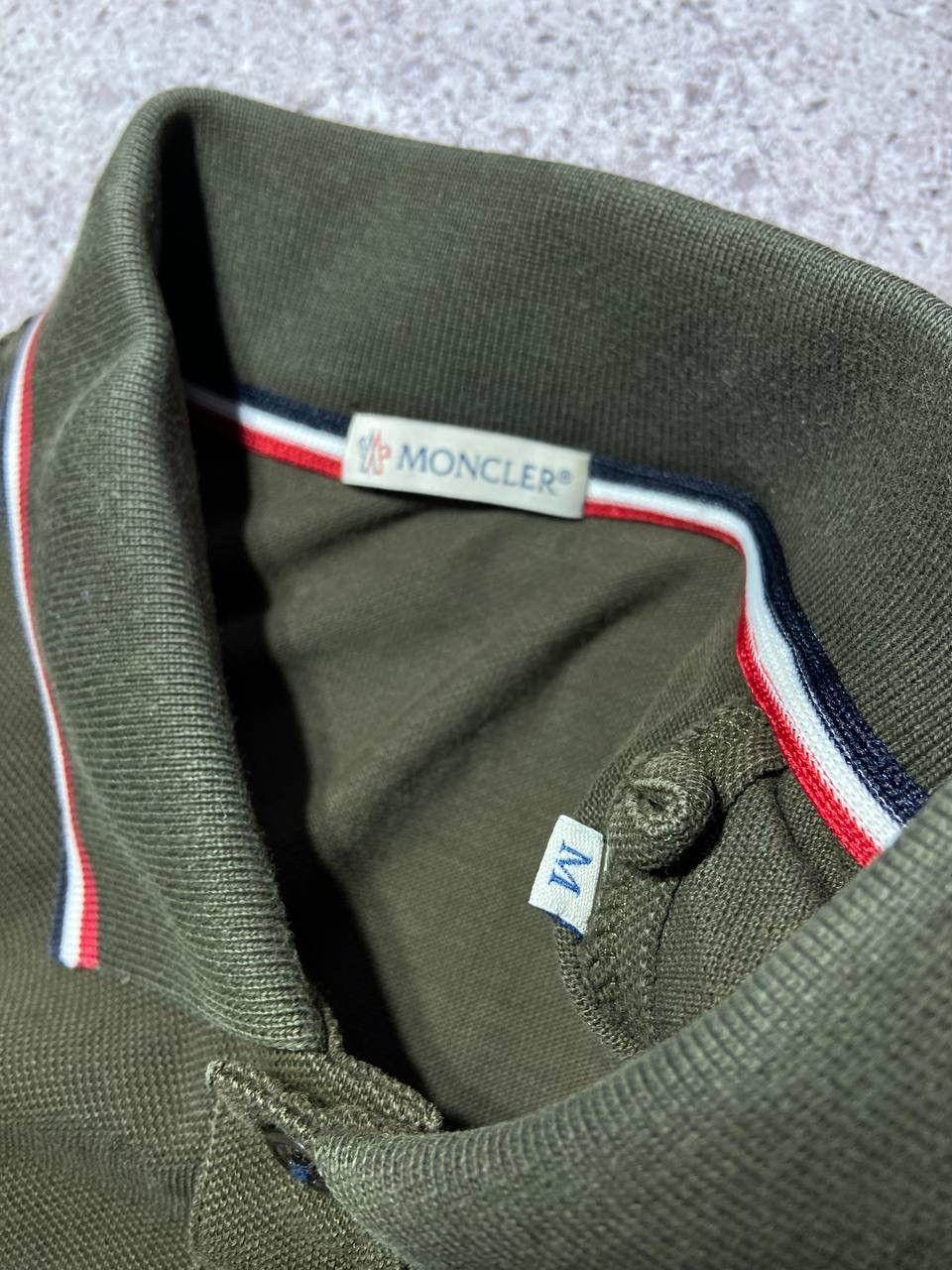 Moncler Moncler Green Polo T-Shirt Basic small logo Size US M / EU 48-50 / 2 - 8 Thumbnail