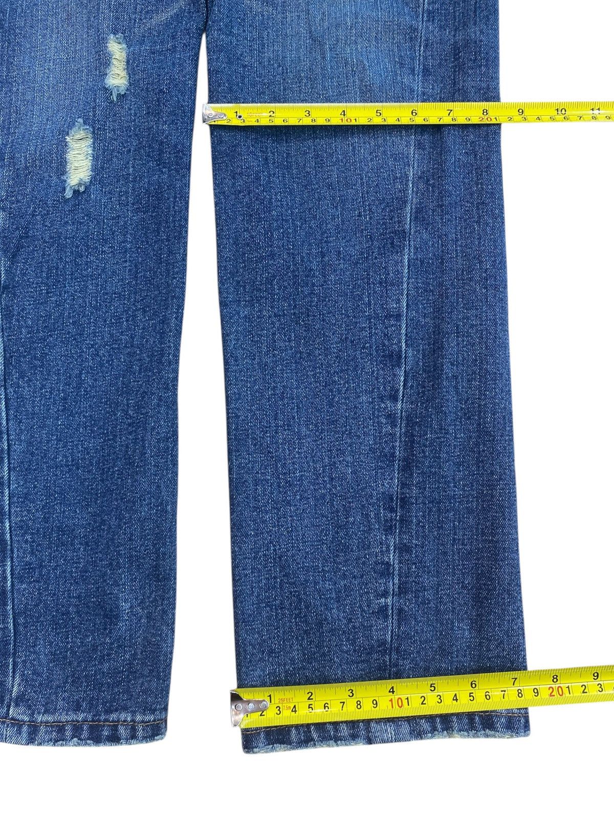 Japanese Brand Japanese Brand Faded Ripped Style Loose Jeans Size US 32 / EU 48 - 8 Thumbnail