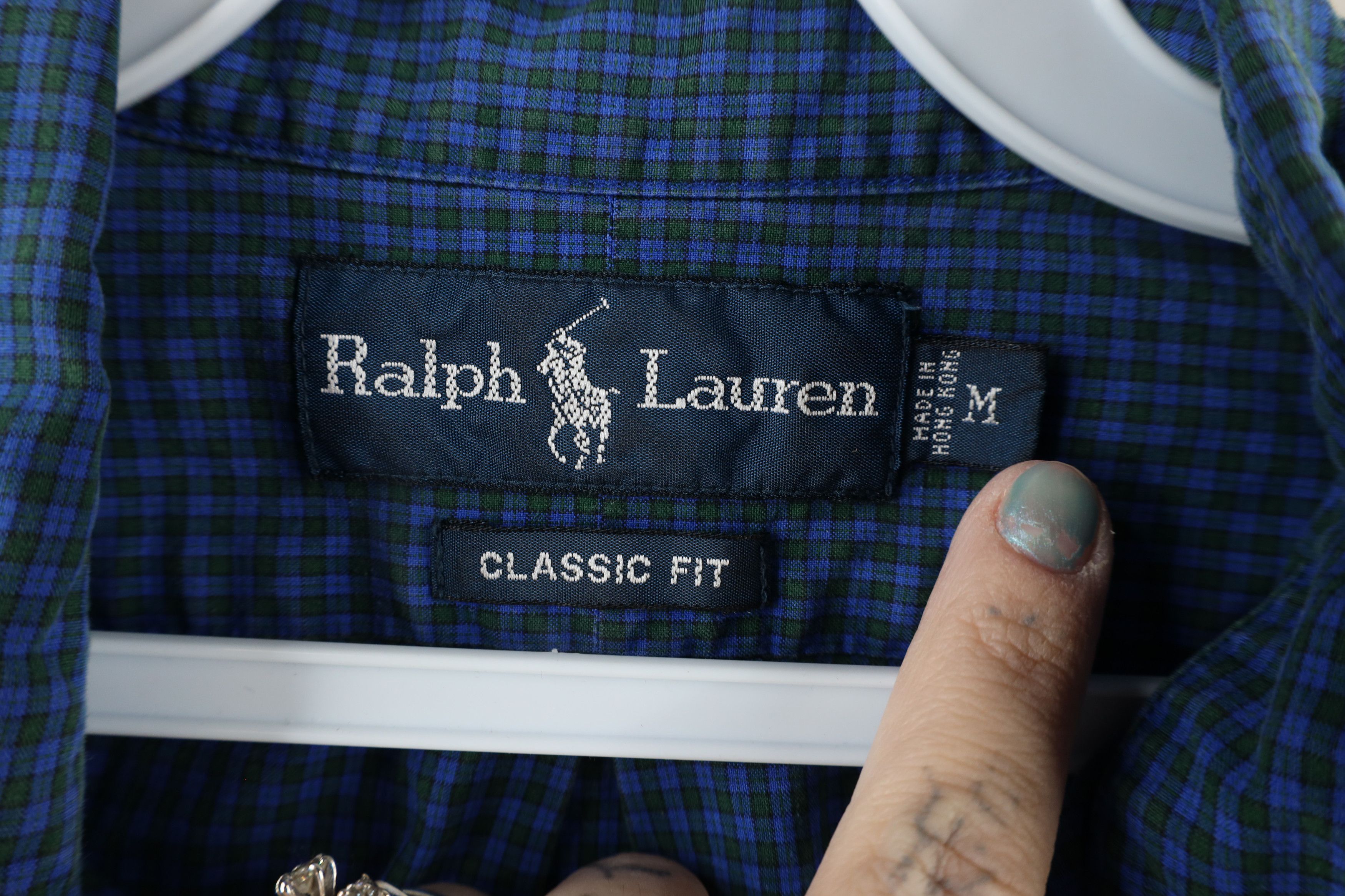 Ralph Lauren × Vintage Vintage 90s Ralph Lauren Faded Collared Button Down Shirt Size US M / EU 48-50 / 2 - 6 Thumbnail