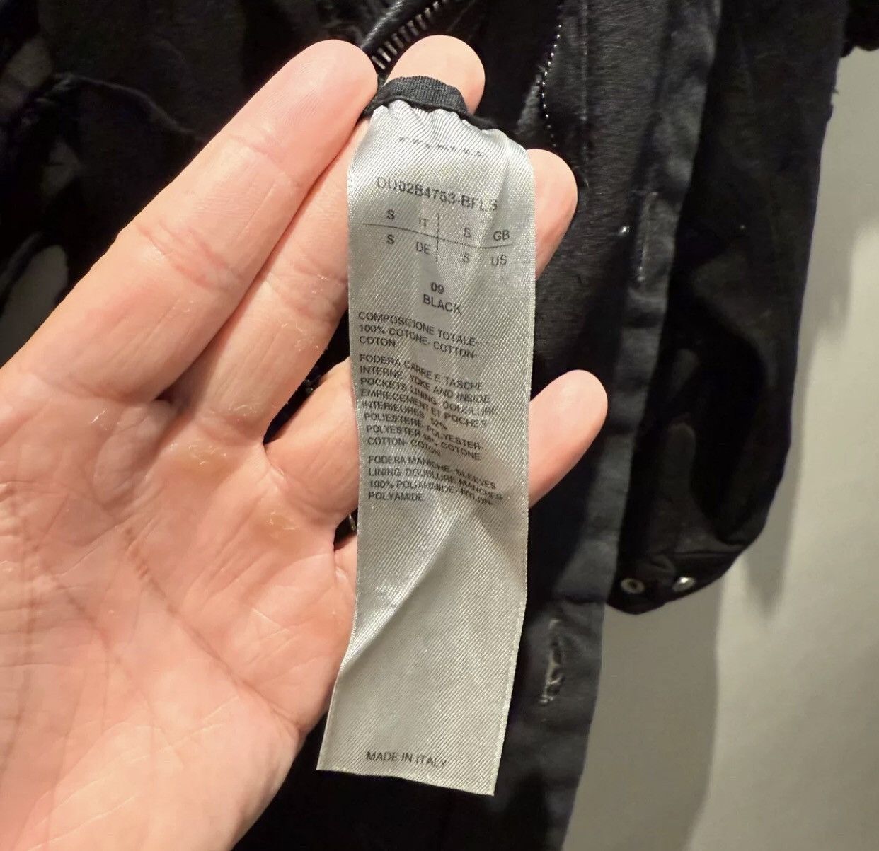 Rick Owens Rick owens double line waxing damages jacket2412-Nextarrow Size US S / EU 44-46 / 1 - 7 Thumbnail