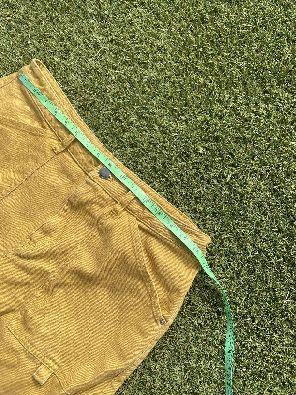 Billabong Vintage Billabong Leia Women’s Cargo Pants Size 31 Yellow Size 31" - 5 Thumbnail