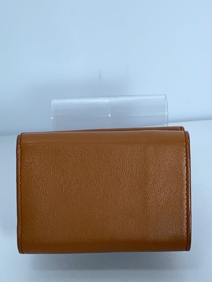 Balenciaga Balenciaga Leather Tri-Fold Wallet Camel Paper Mini Size ONE SIZE - 2 Thumbnail