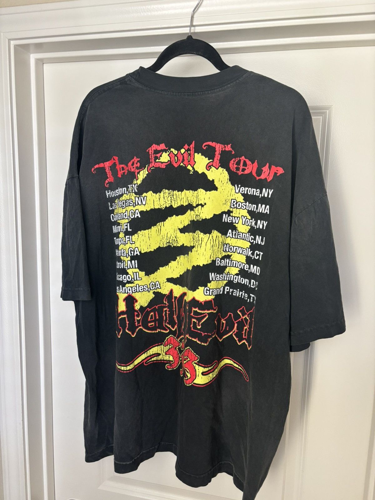 Half Evil Half Evil World Tour 23’ Shirt Size US XXL / EU 58 / 5 - 7 Thumbnail